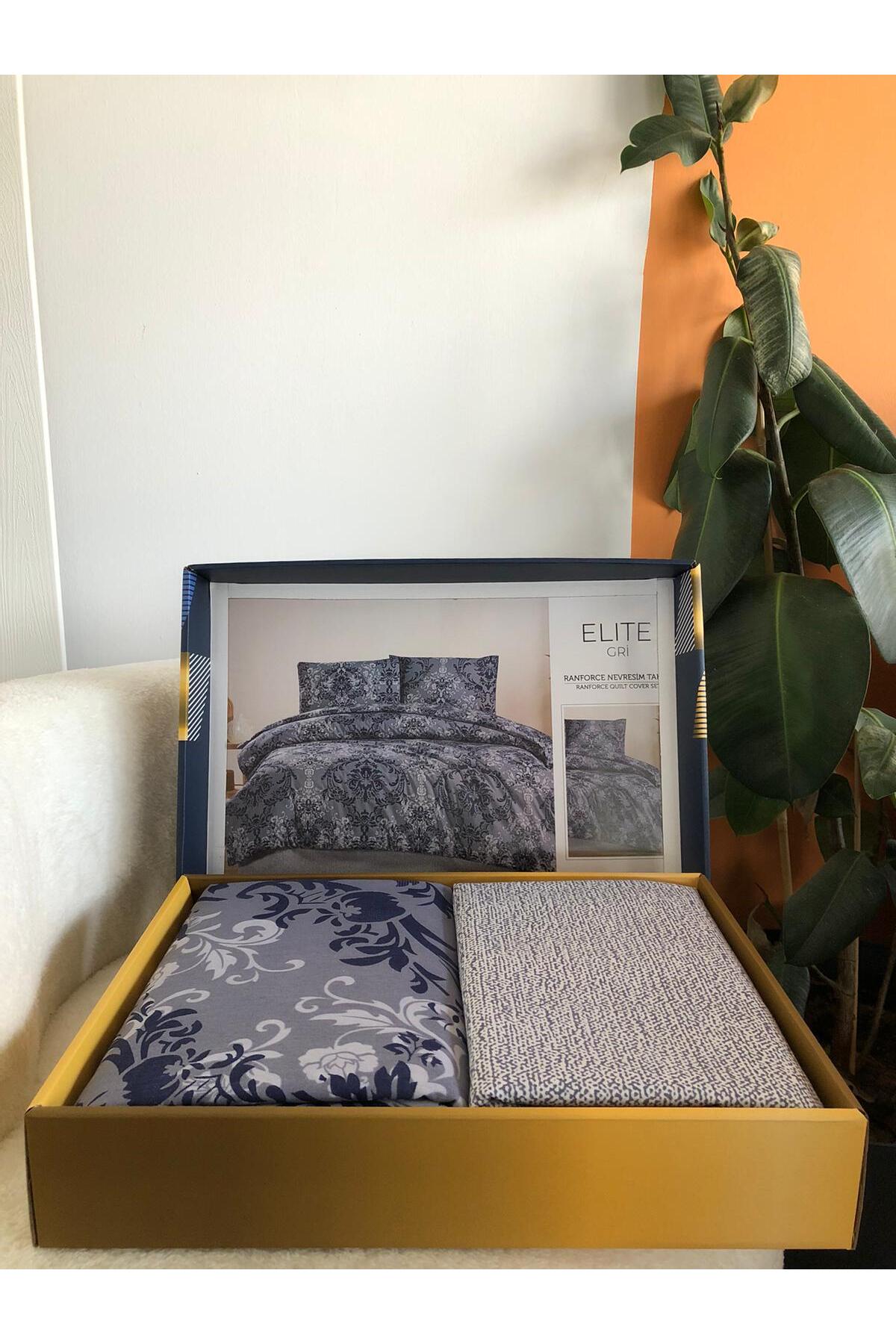 New Box Double Duvet Cover Set | Fitted Sheet | Daily Use | Luxury Boxed | Dowry