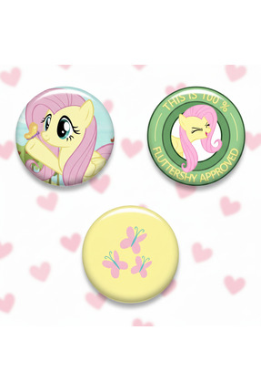 Fivy My Little Pony Fluttershy Rozet Seti 3 Adet
