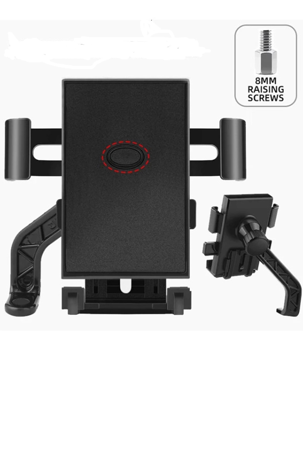 Ronanna Otommatik Model Motosiklet Telefon Tutucu Ayna Bağlantılı