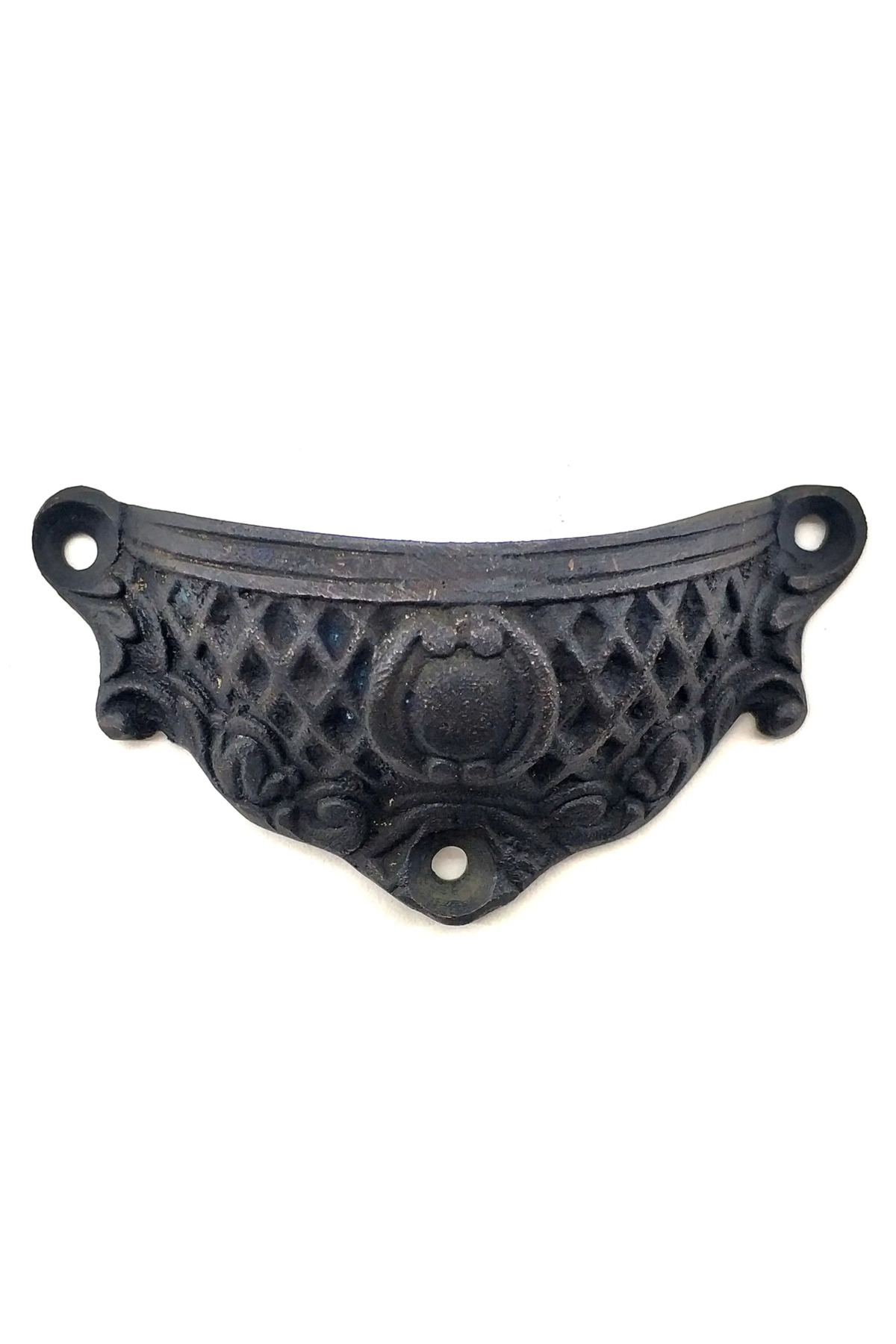 Ronanna Antika Tarz Dekoratif Pirinç Anıt Tas Mobilya, Çekmece Kulbu - 48x90 Mm, Oksit