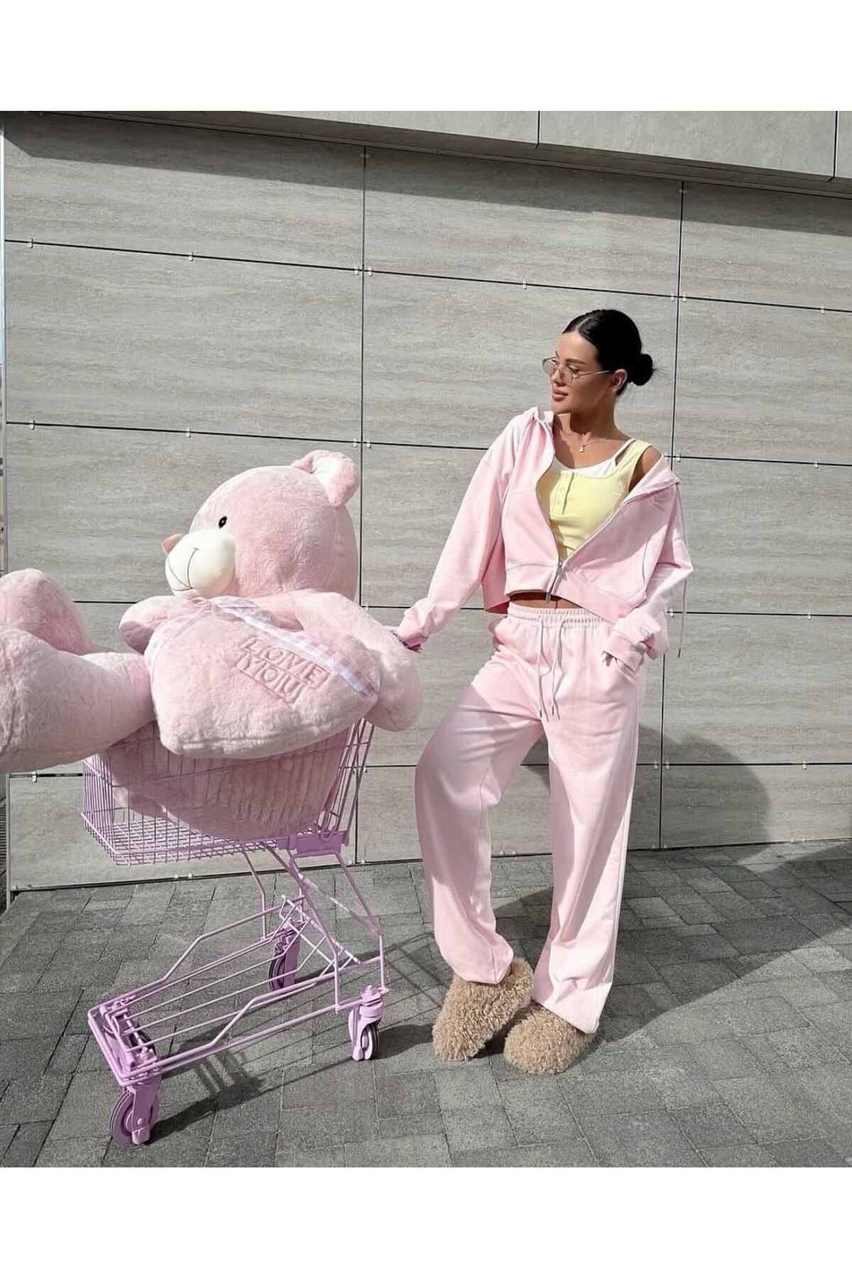 TAYT VEGAS NAKIŞLI FULL PAMUK EŞORTMAN TAKIM