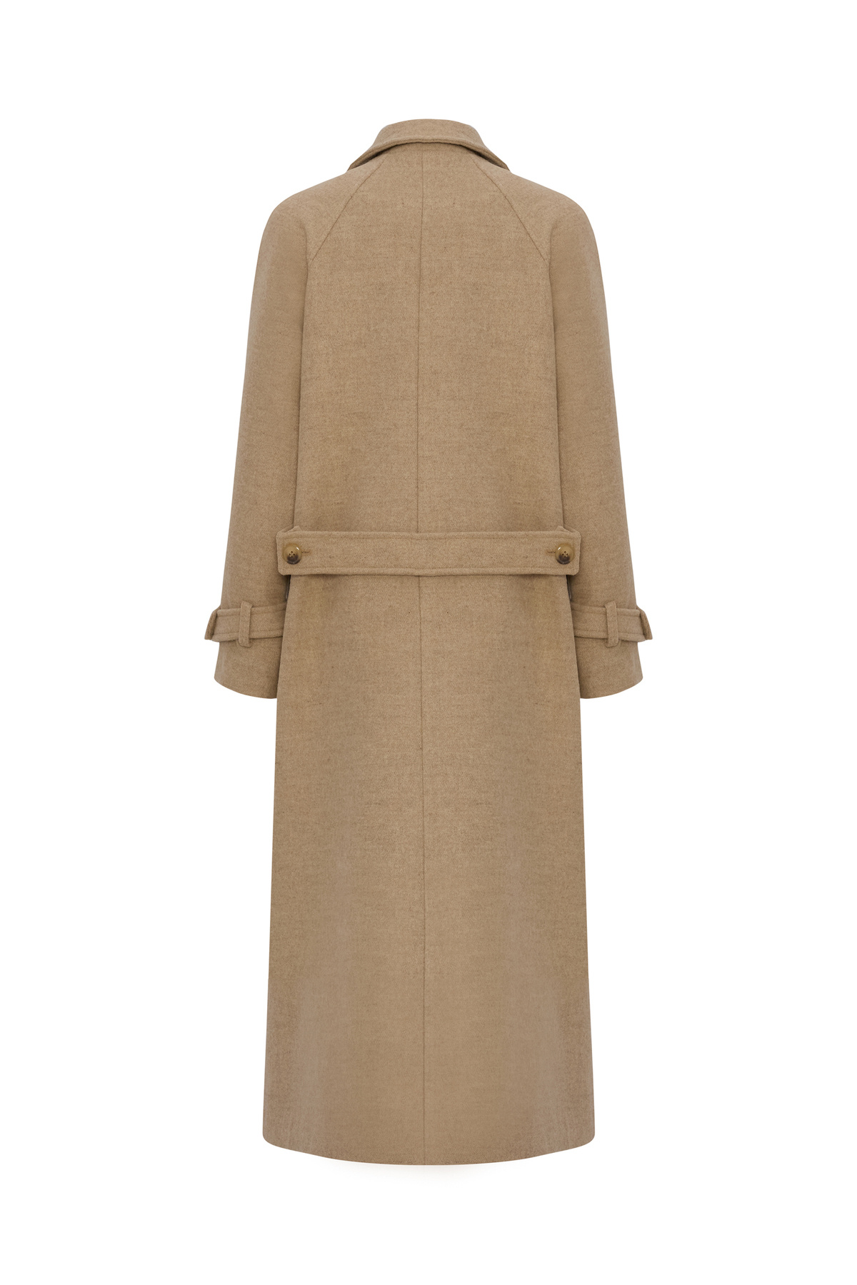 Mudo  YÜN KARIŞIMLI UZUN KAŞE KABAN - Görsel 5