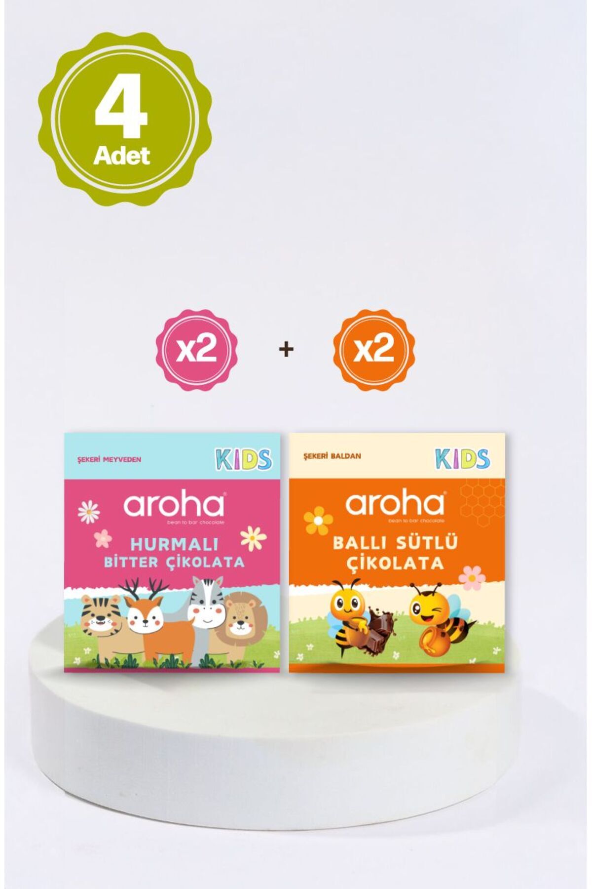 AROHA Kids 4'lü Tadım Seti