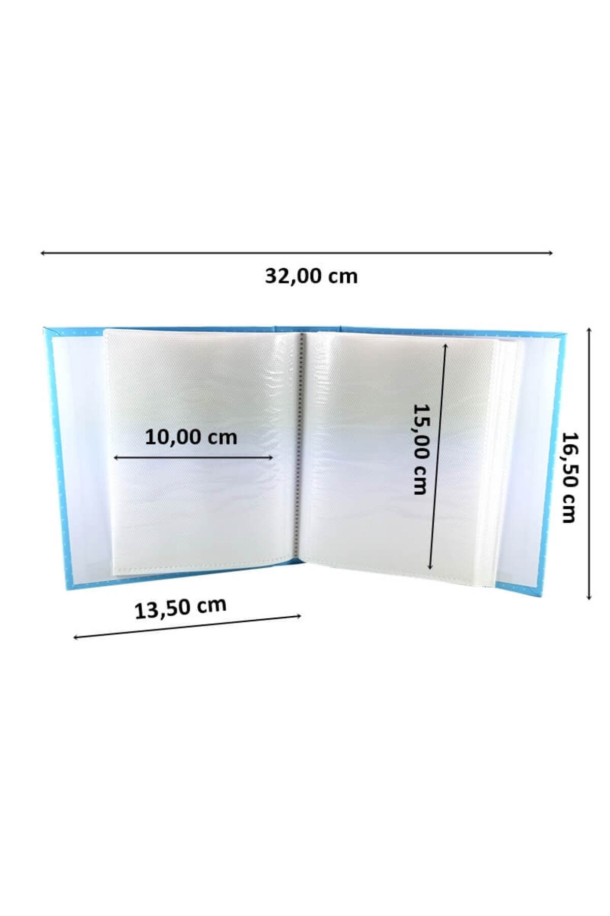 Süsle Baby Party Bebek Fotoğraf Albümü, 10cm x 15cm x 100 Resimlik - Mavi fotoğrafı 5 (önizleme)