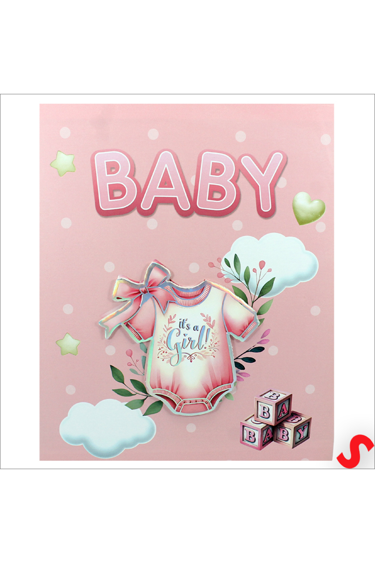 Süsle Baby Party Bebek Fotoğraf Albümü Kutulu, 40 Resimlik - Pembe Tulum fotoğrafı 3 (önizleme)