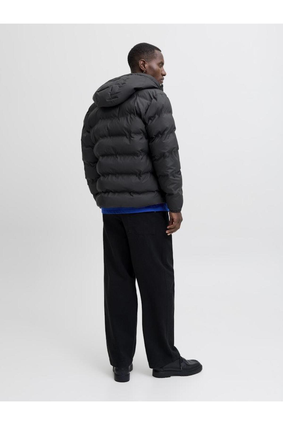 کاپشن مردانه راسته آستین چین دار | جک اند جونز Jack & Jones TYC88EAF54179CEA3B58FEF00 - تصویر 2