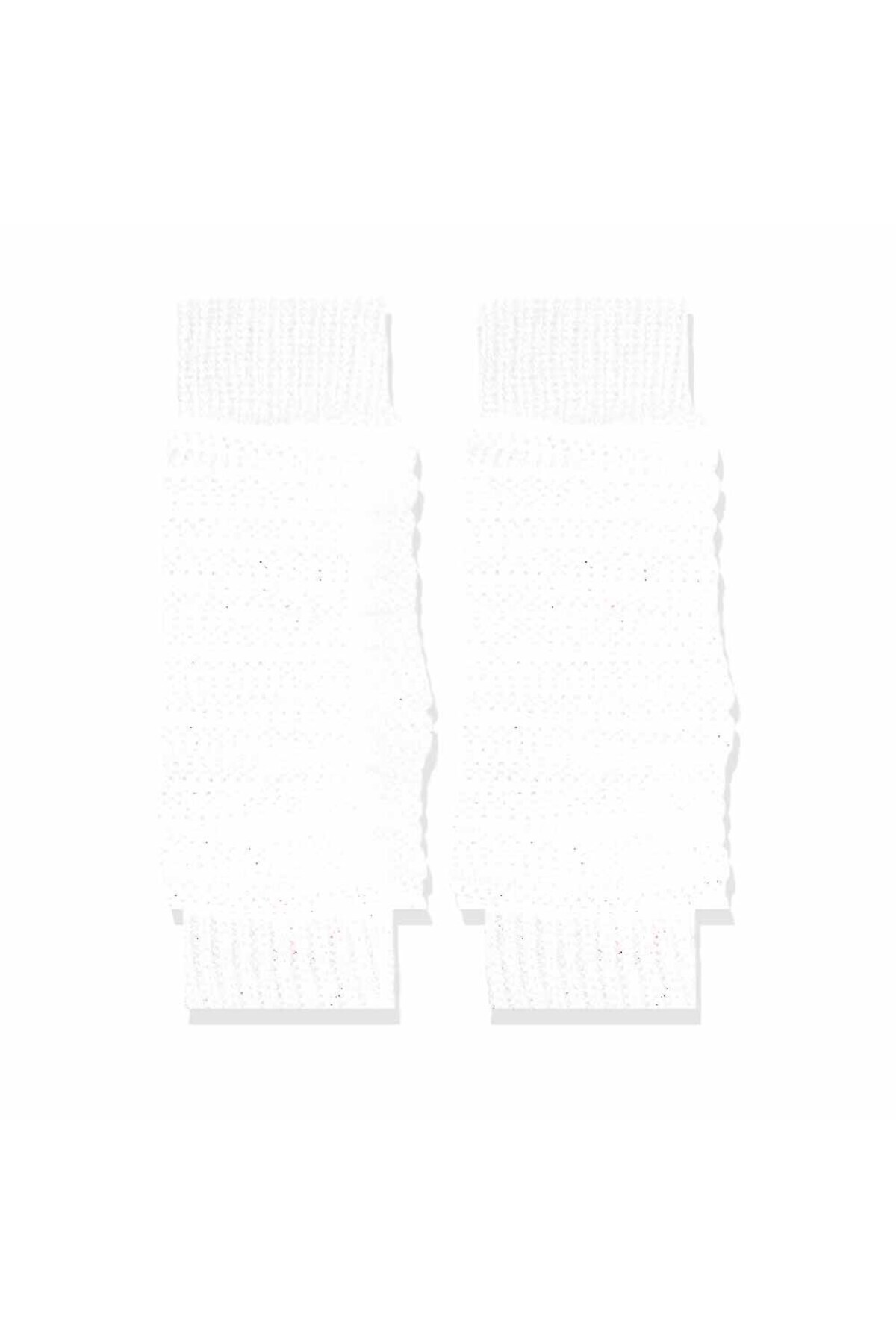 Limmon Store Örme Tozluk Beyaz