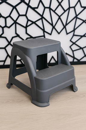 Funny Life Küçük Boy 2 Basamaklı Tabure Çok Amaçlı Ekonomik Merdiven - Kamp -...