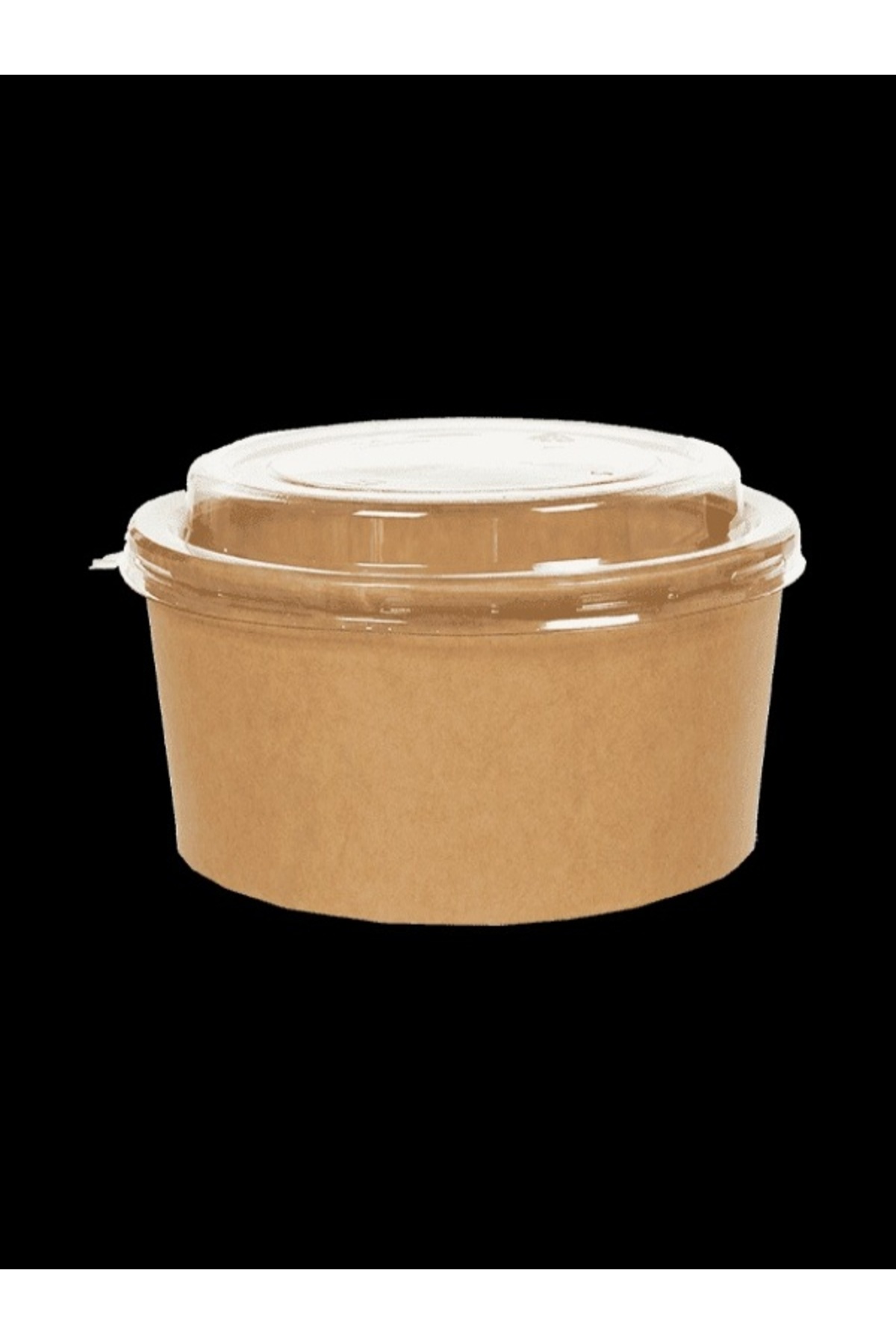 1300 CC Kraft Karton Organik Salata Kasesi KapaksızBowl 50 Adet — Koksal Pack — Ev Tüketim Malzemesi (2)