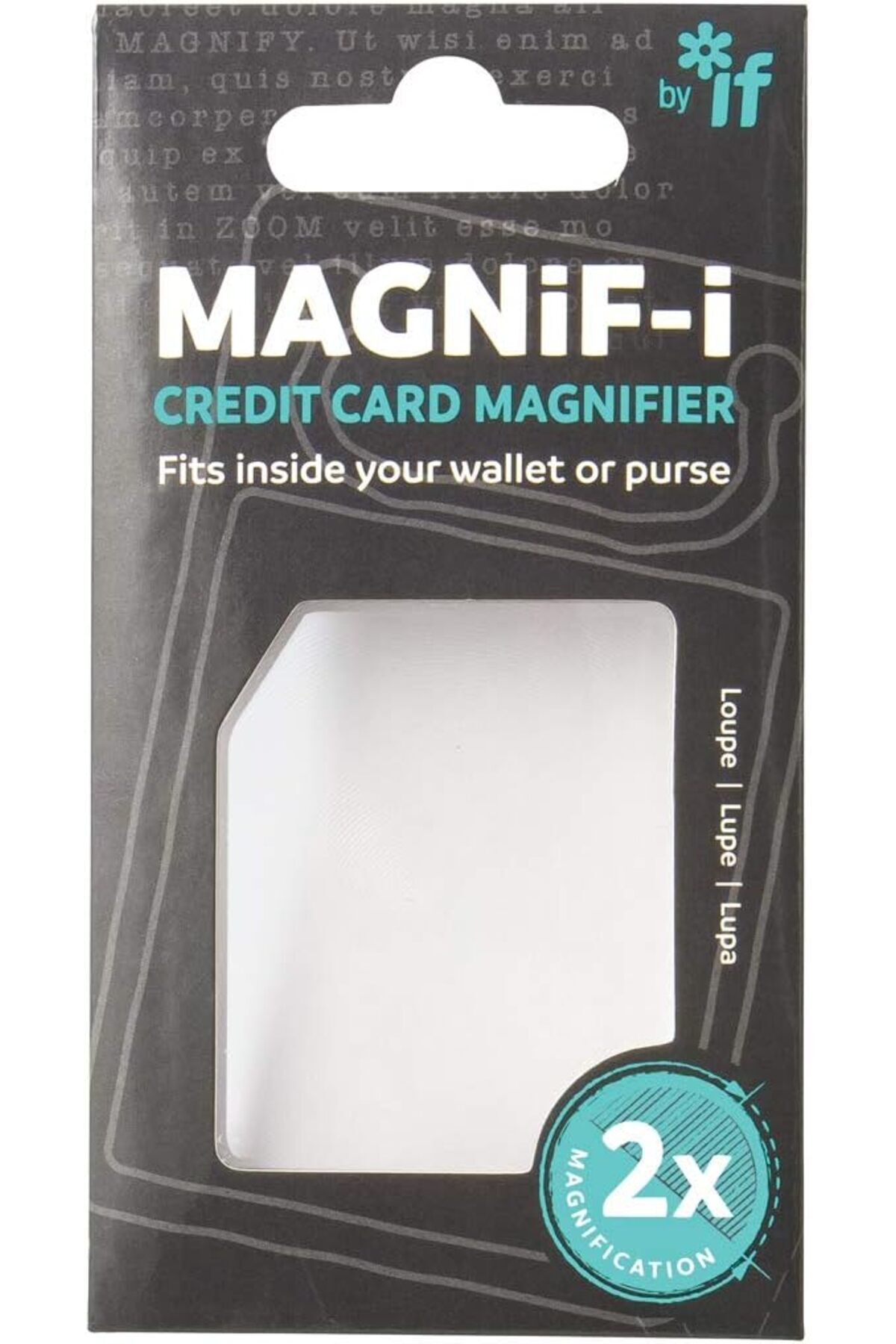 Yıldızan Magnif-I Kredi Kart Büyüteç 2x 1063348