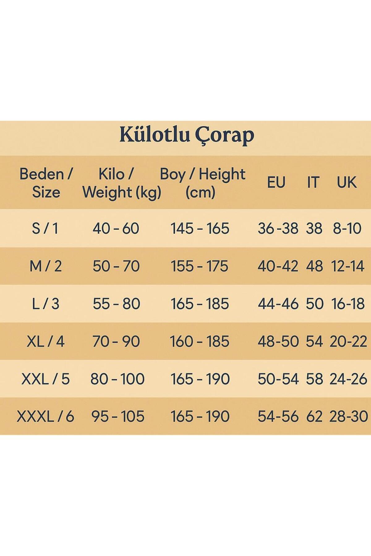 DÜVEN  Büyük Beden Micro 40 Den Mevsimlik Maxi Mus Mat Orta Kalın Siyah Külotlu Çorap - Görsel 3
