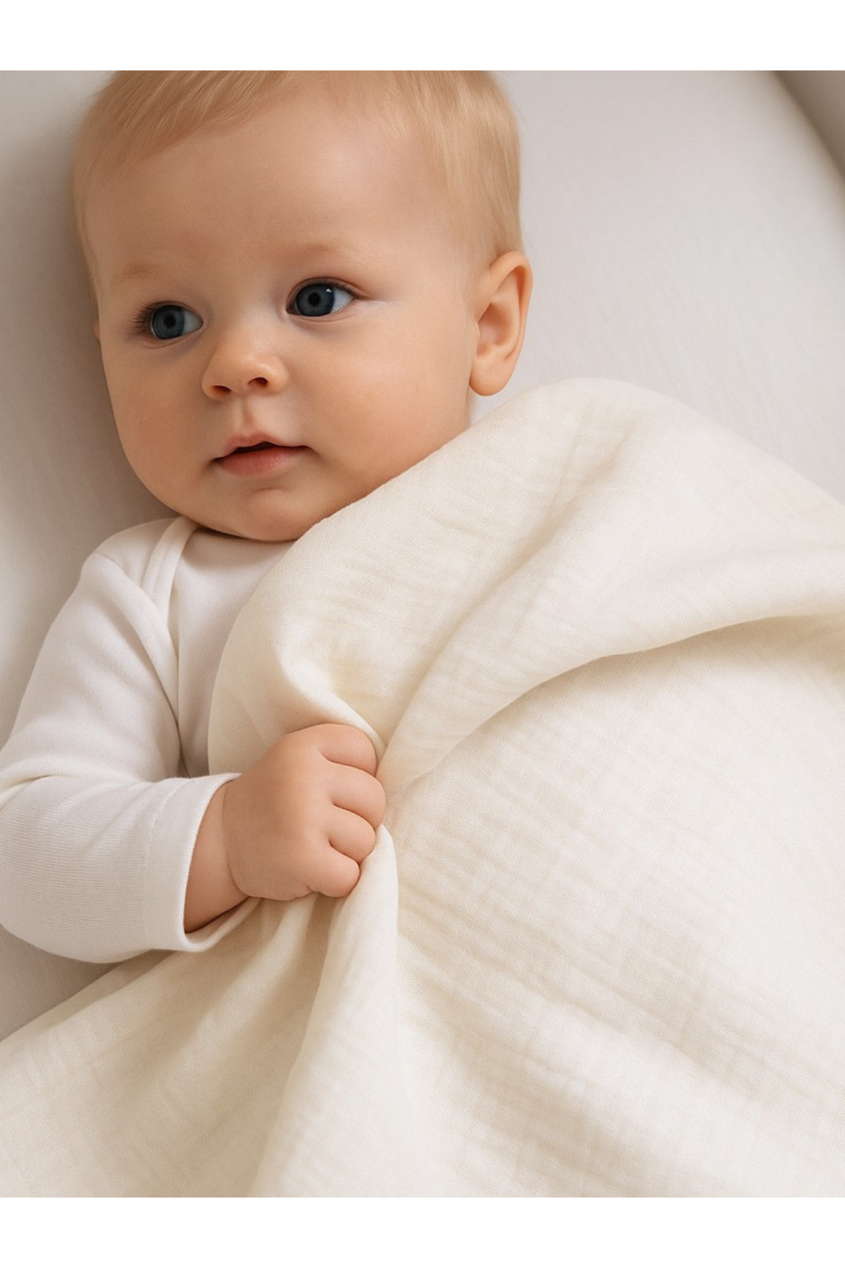 Mama Yoyo Baby Kids 3'lü Müslin Set - Pudra Kalp Takım Yenidoğan Çok Amaçlı Müslin Örtü 100% Pamuk 75*75 cm set fotoğrafı 4 (önizleme)