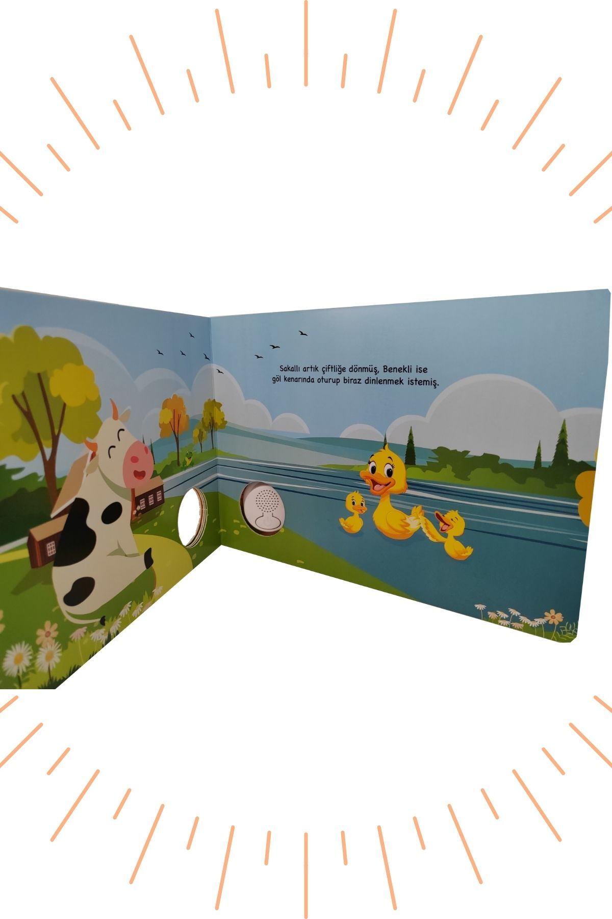 Kids Babies SESLİ KİTAP AMBULANS-İNEK fotoğrafı 4 (önizleme)