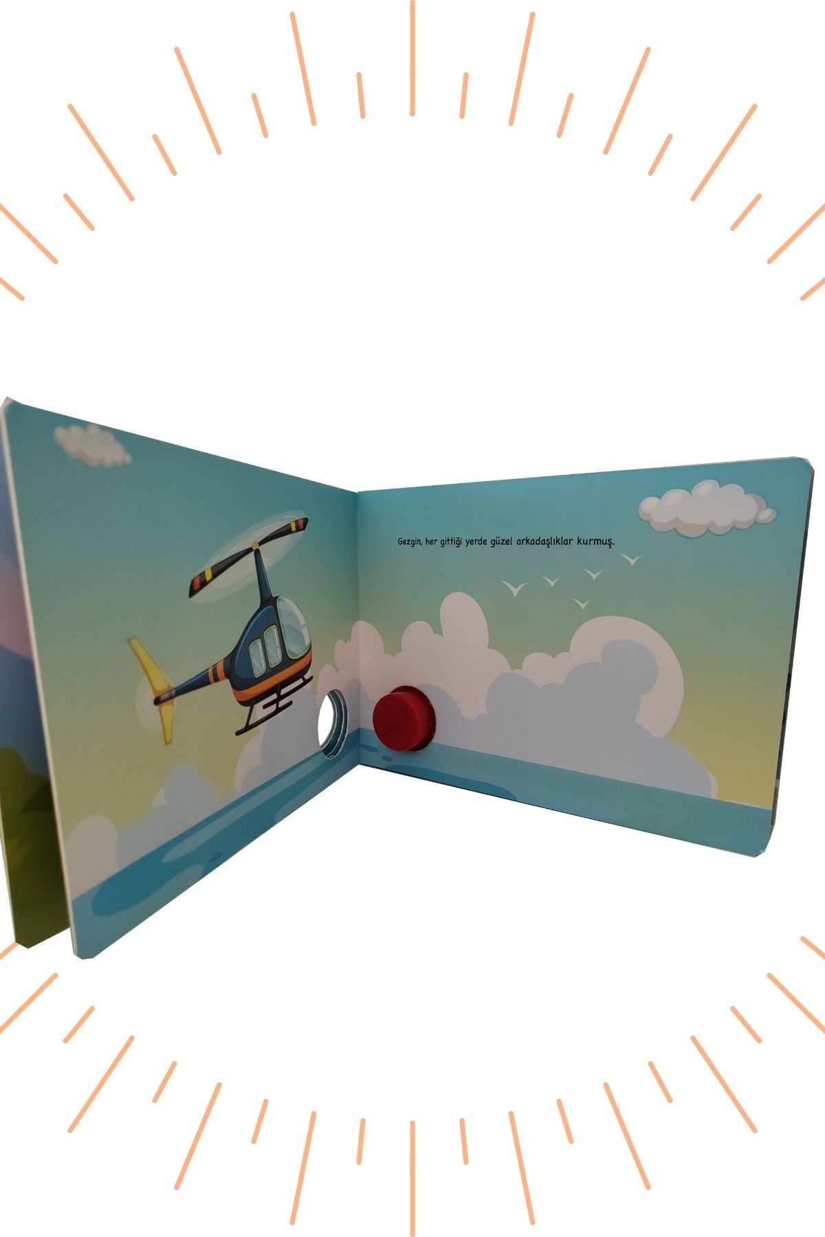 Kids Babies SESLİ KİTAP TAŞITLAR 3LÜ AMBULANS-GEMİ-HELİKOPTER fotoğrafı 4 (önizleme)