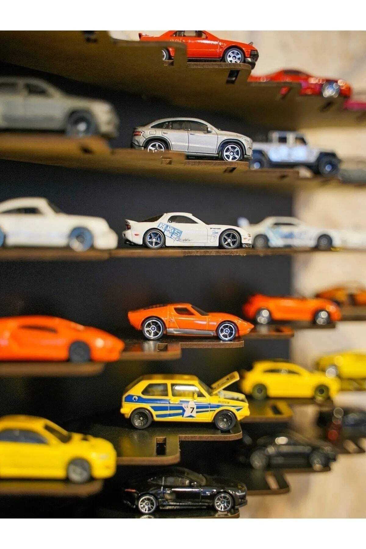 My Kids Room 1/64 Model Araba Duvar Rafı