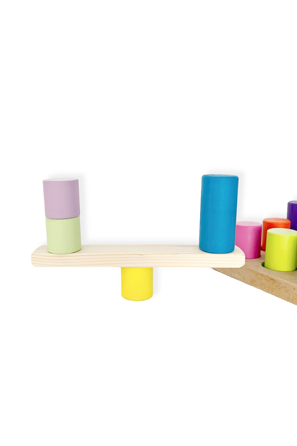 Pooki playroom Montessori Renk ve Boy Farkı Eşleştirme Seti Kartlı fotoğrafı 4 (önizleme)