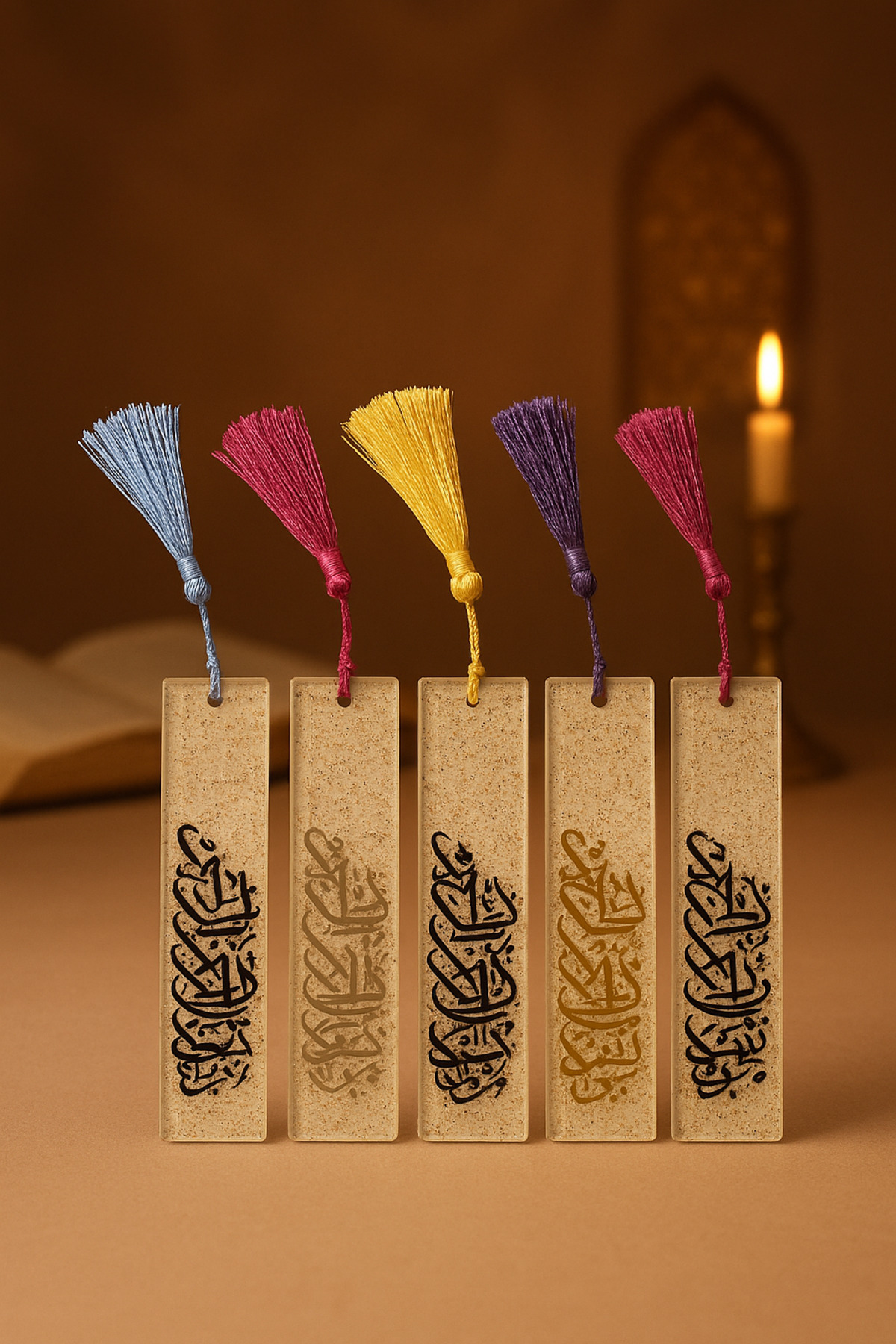 Pinky Winky Handcraft İsme Özel Epoksi Kitap Ayracı 10 Adet