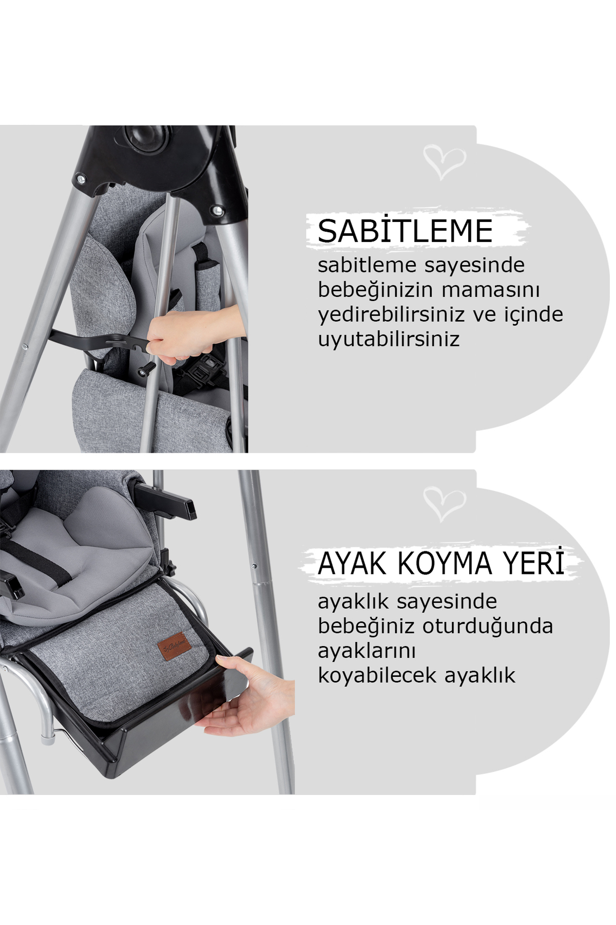 Baby Home 890 Dove Salıncak Bebek Salıncağı Çocuk Salıncağı Bebek Salıncakları fotoğrafı 3 (önizleme)