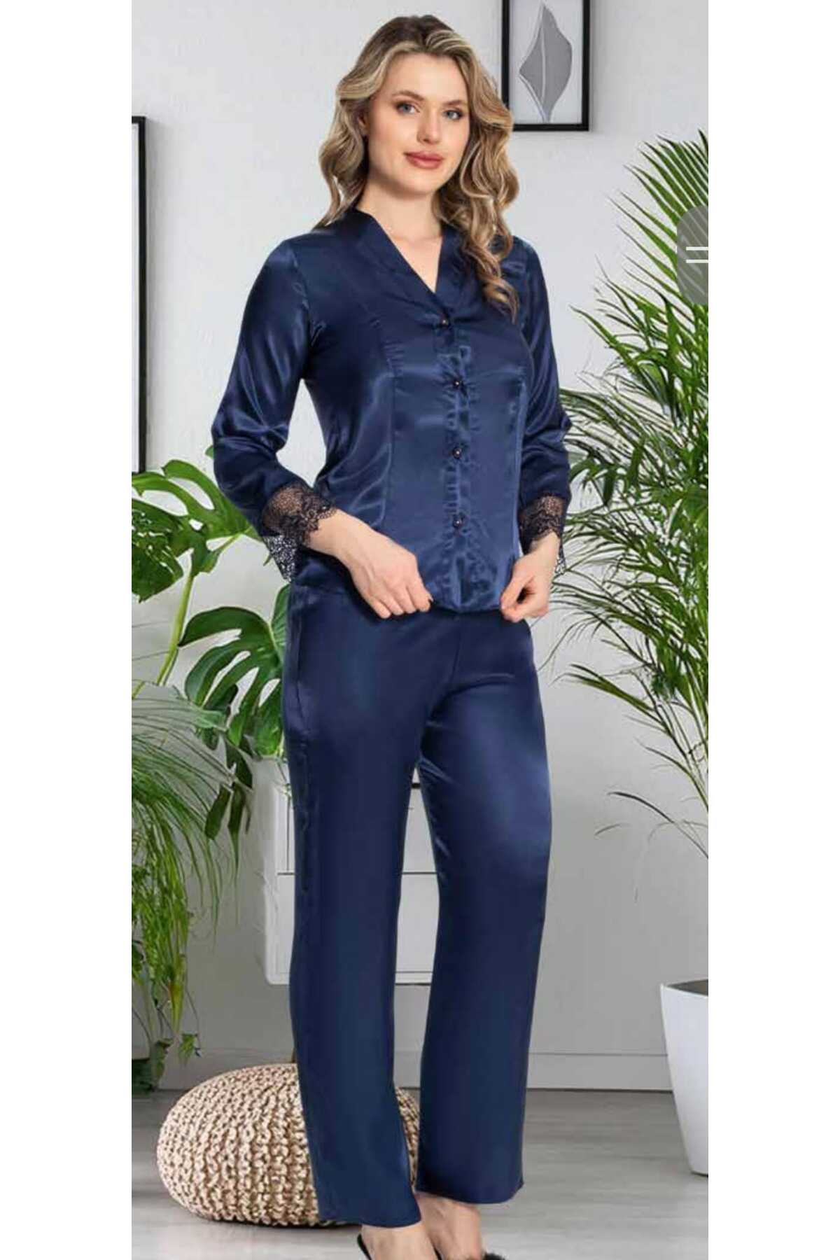 Jeremi Kutulu Çeyizlik Saten Dantelli Altılı Set-360