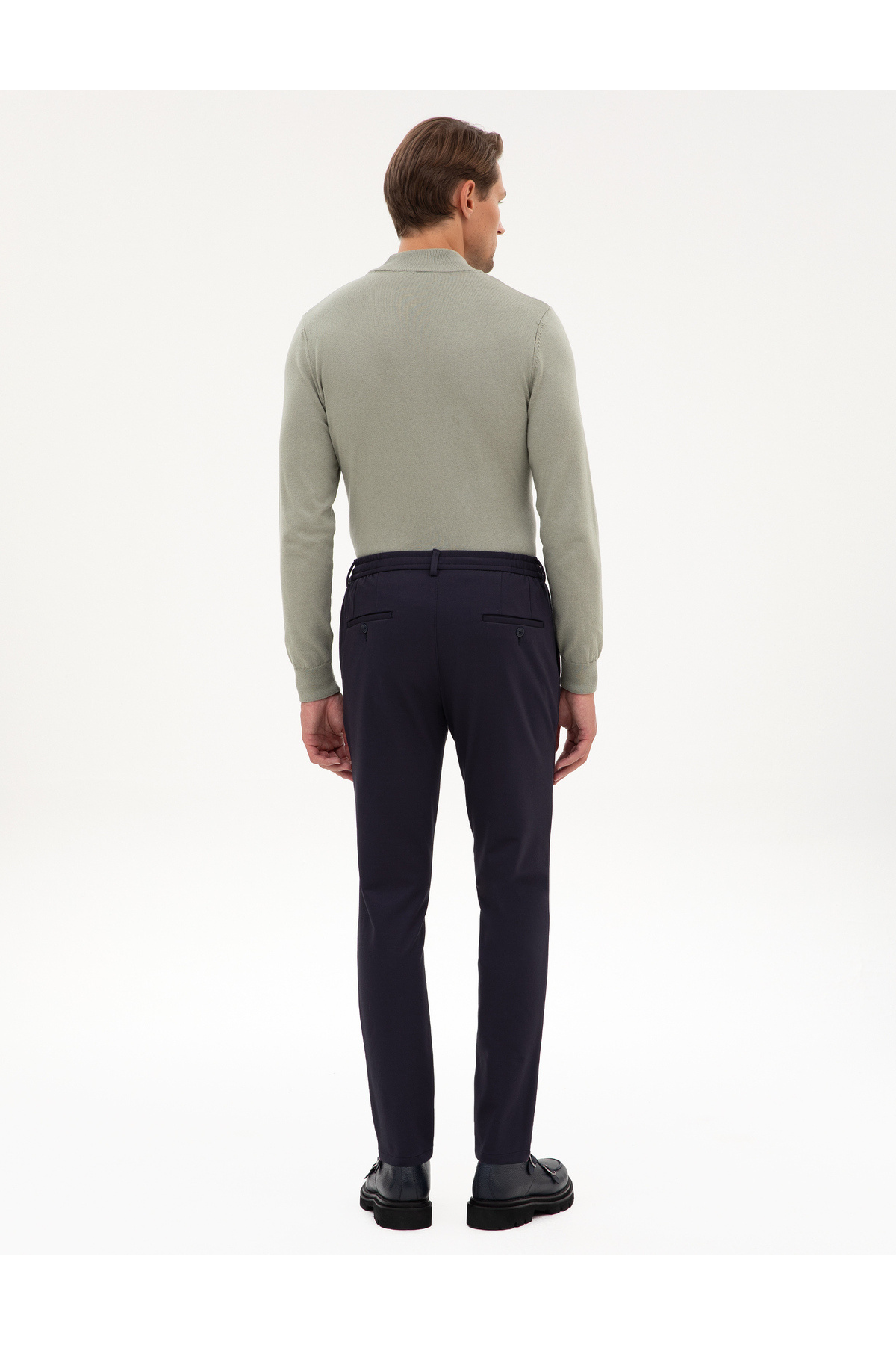 شلوار مردانه راسته فاق نرمال | پیر کاردین Pierre Cardin 50314229 - تصویر 4
