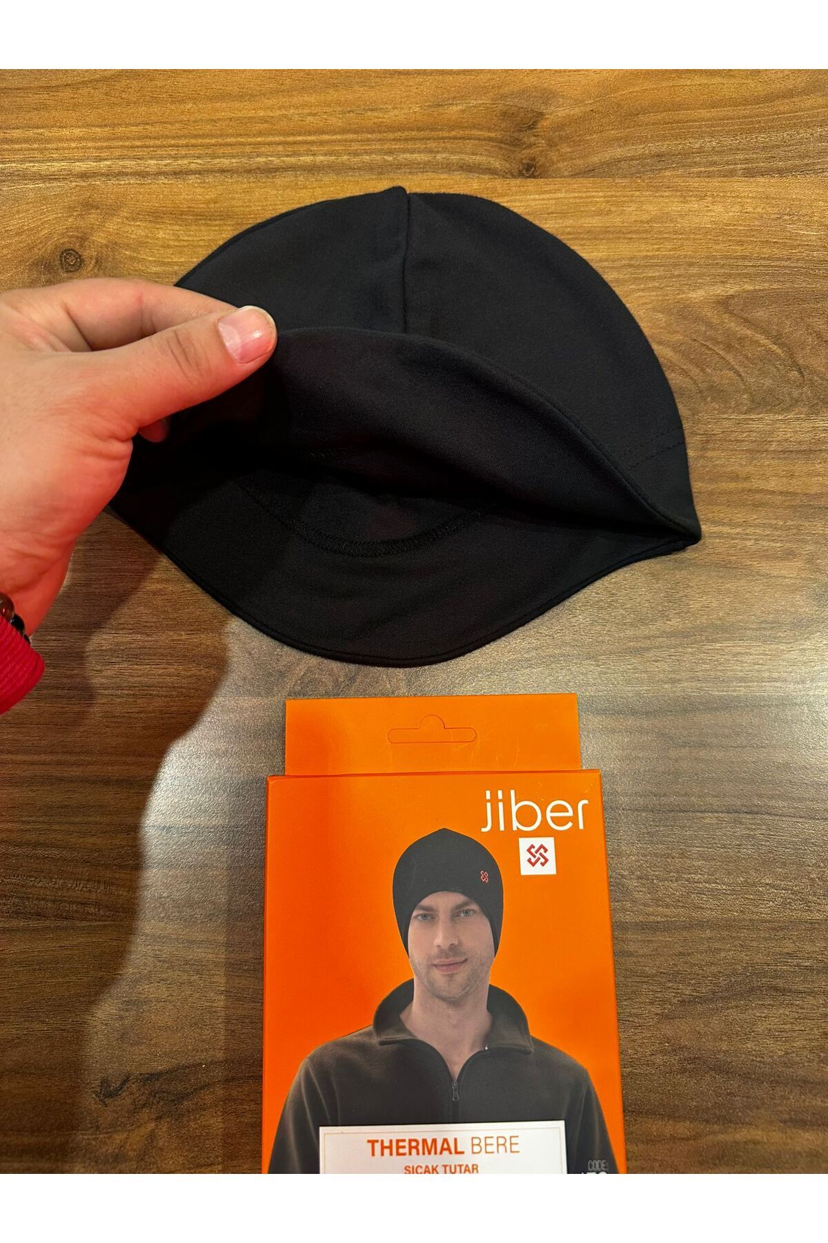 Jiber Unisex Kulakları Kapatan Özel Dikim Yumuşak Termal Bere görsel 2