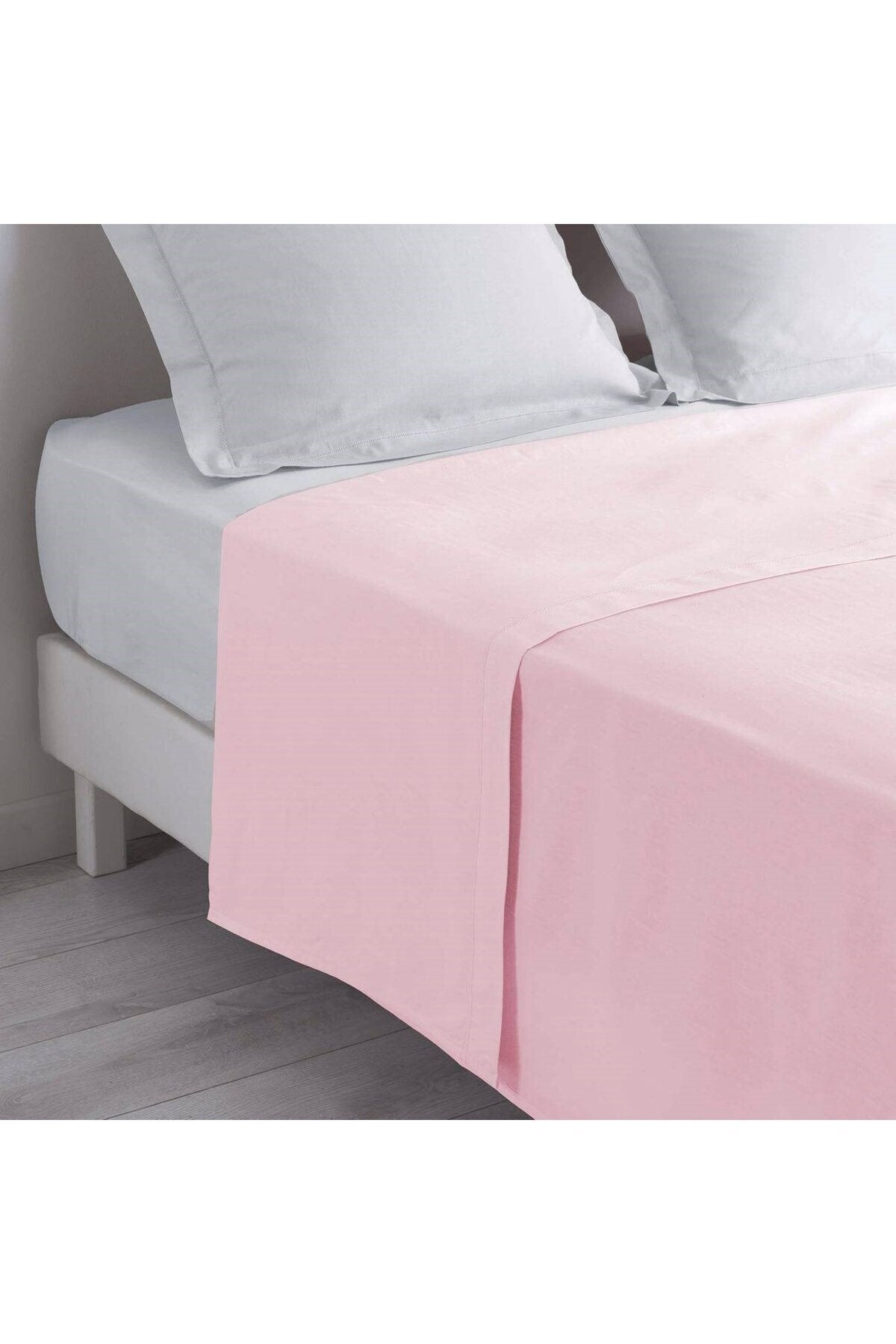 mihriban Tek Kişilik Düz Lastiksiz Otel | Yurt | Apart Pamuk Çarşaf 160x240 cm
