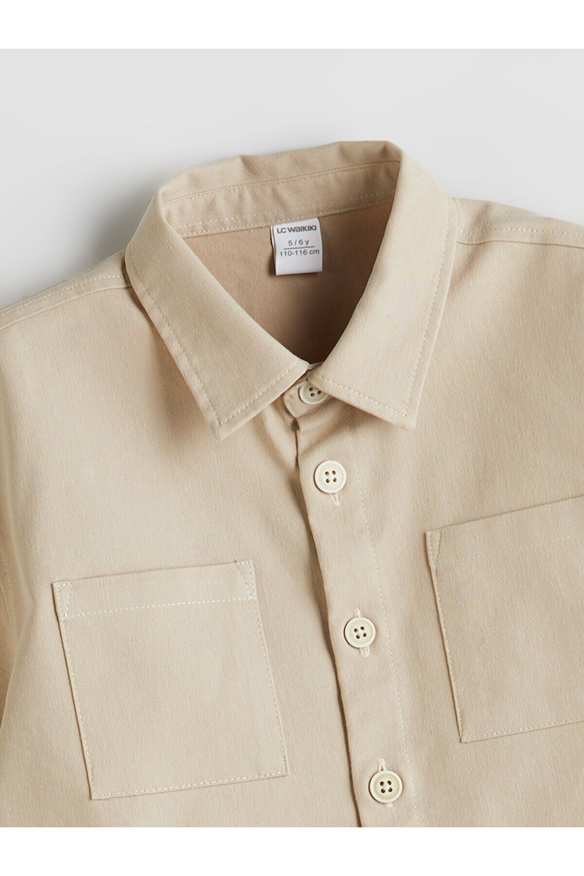 LC Waikiki Peak Yeni Sezon Kısa Kollu Baskılı Erkek Bebek Gömlek fotoğrafı 3 (önizleme)