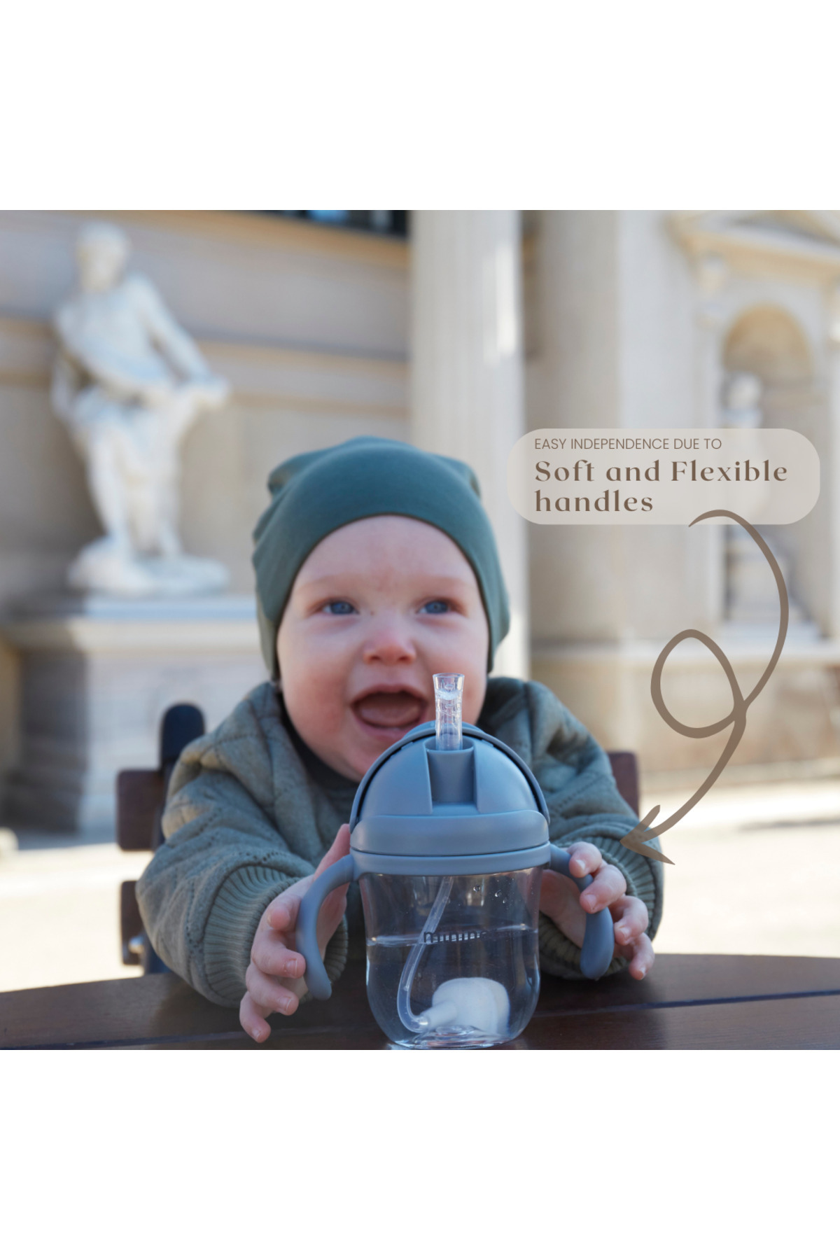 Mininor Tritan Bebek Çocuk Akıllı Alıştırma Bardağı 220 ml - Rose - Sızdırmaz, Akıllı Pipet fotoğrafı 7 (önizleme)