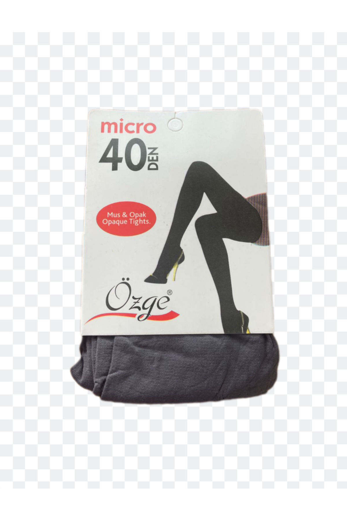 Micro Opak gri mat külotlu çorap