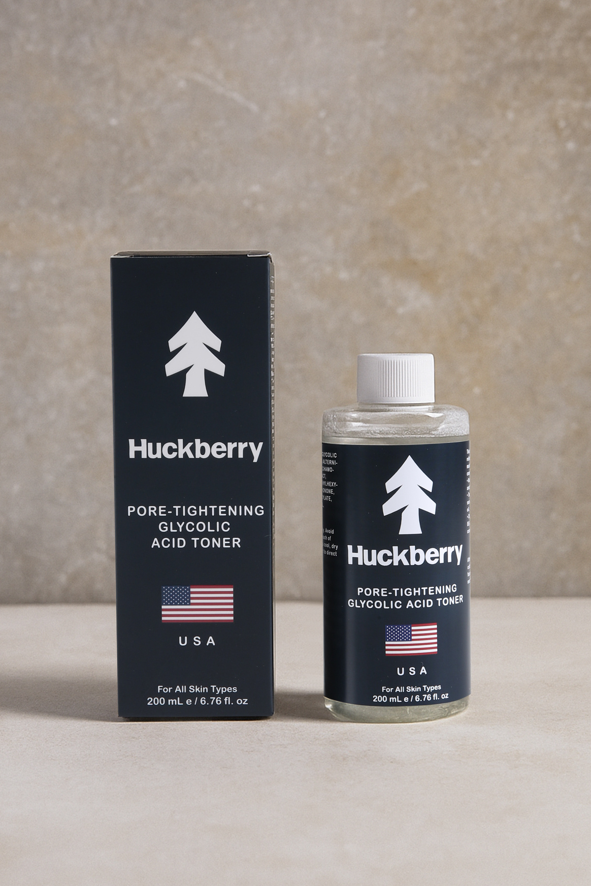 HUCKBERRY Canlandırıcı Ve Gözenek Sıkılaştırıcı Tüm Ciltler Için Glikolik Asit Tonik 200 Ml