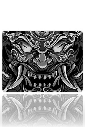 urzuva Infernal Oni Gaming Oyuncu XL Mouse Pad Kaydırmaz Dikişli Mousepad 480...