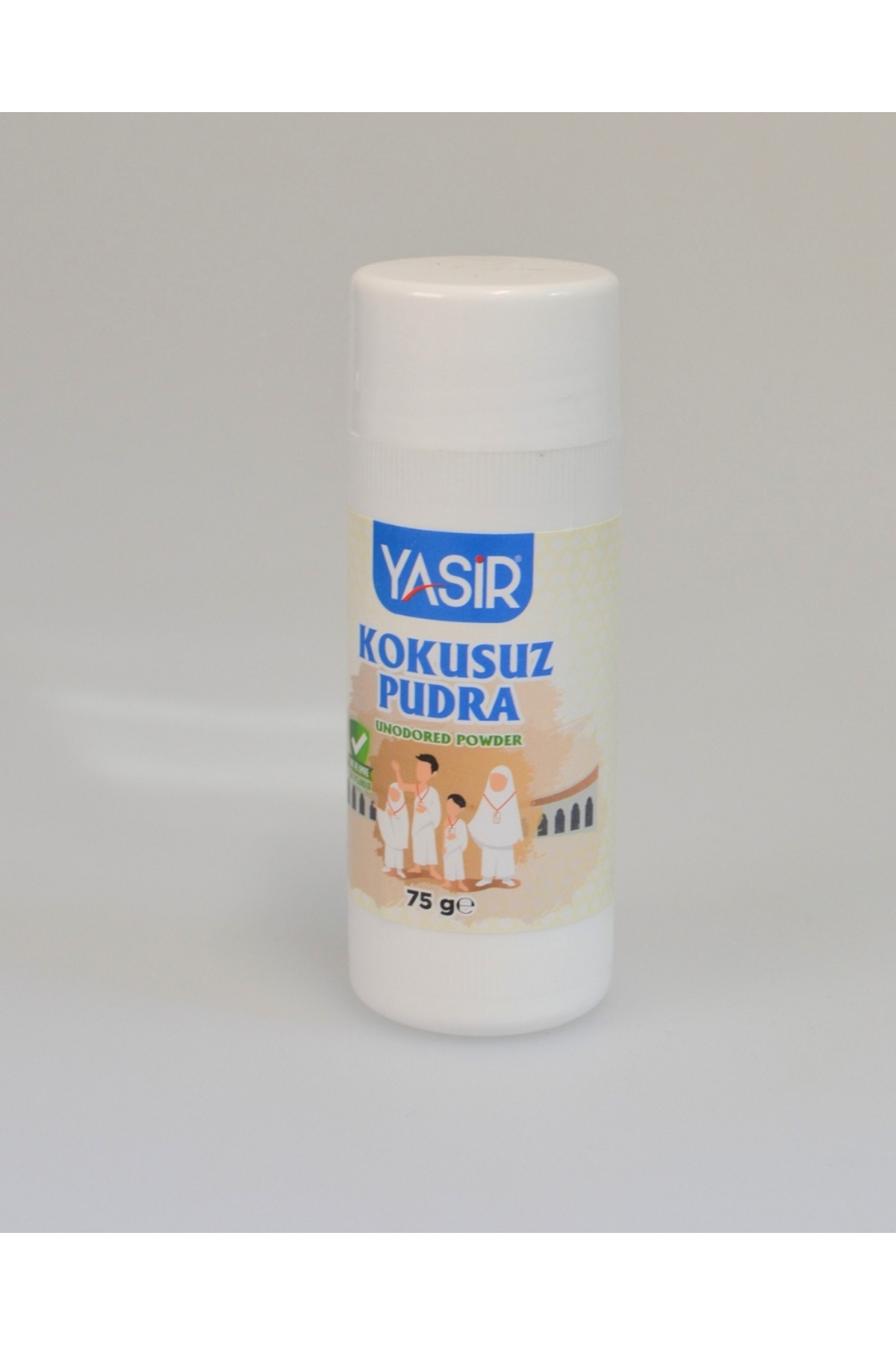 Bilenler Umre ve Hac İçin Kokusuz Pudra – 75 gr, İhrama Uygun, Cilt Dostu ve