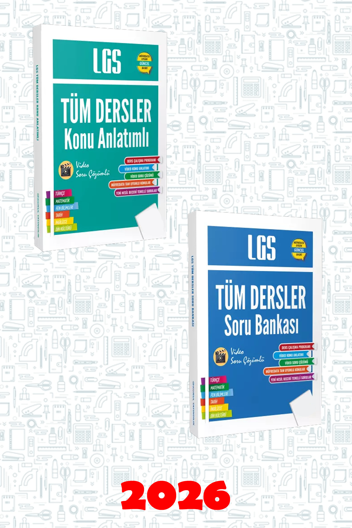Kurul Yayıncılık 8. Sınıf LGS Tüm Dersler Konu Anlatımı ve Soru