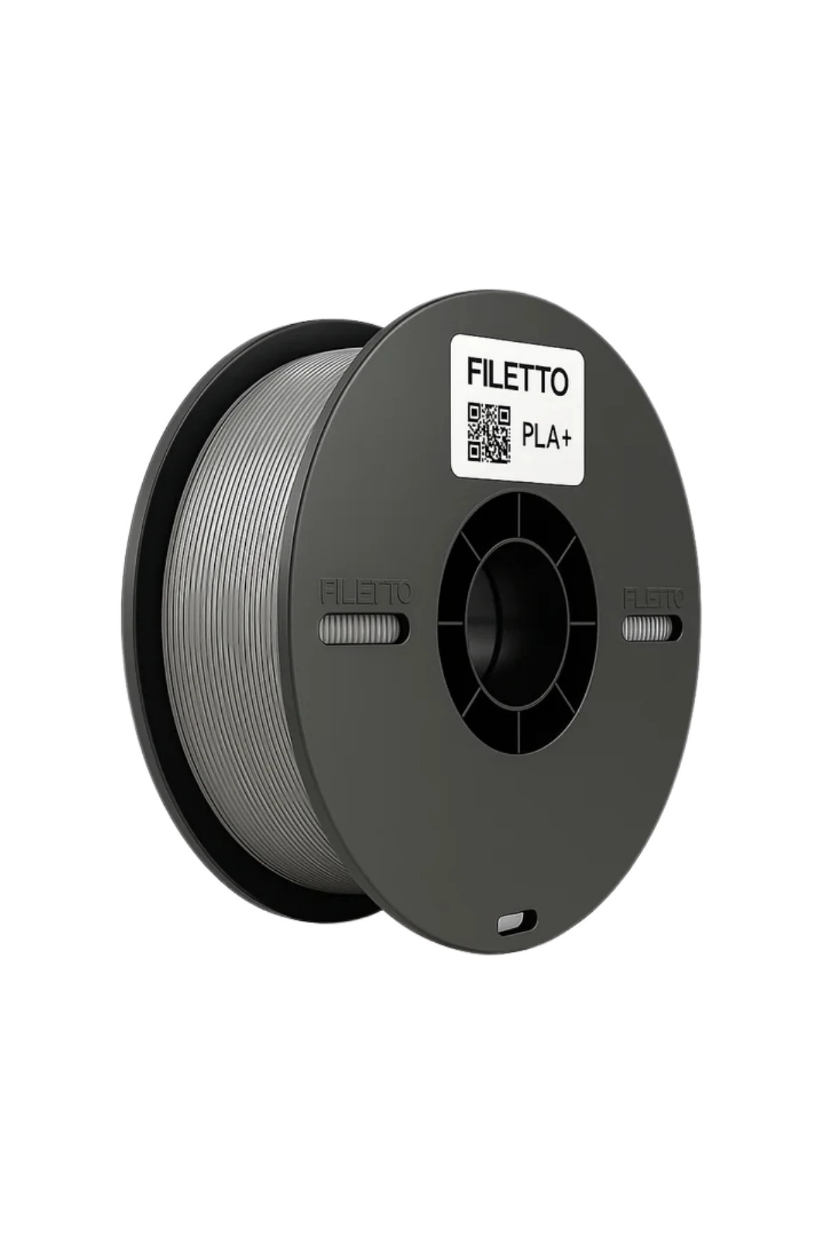 FİLETTO PLA+ Gümüş Gri 3D Filament 1.75mm 1KG