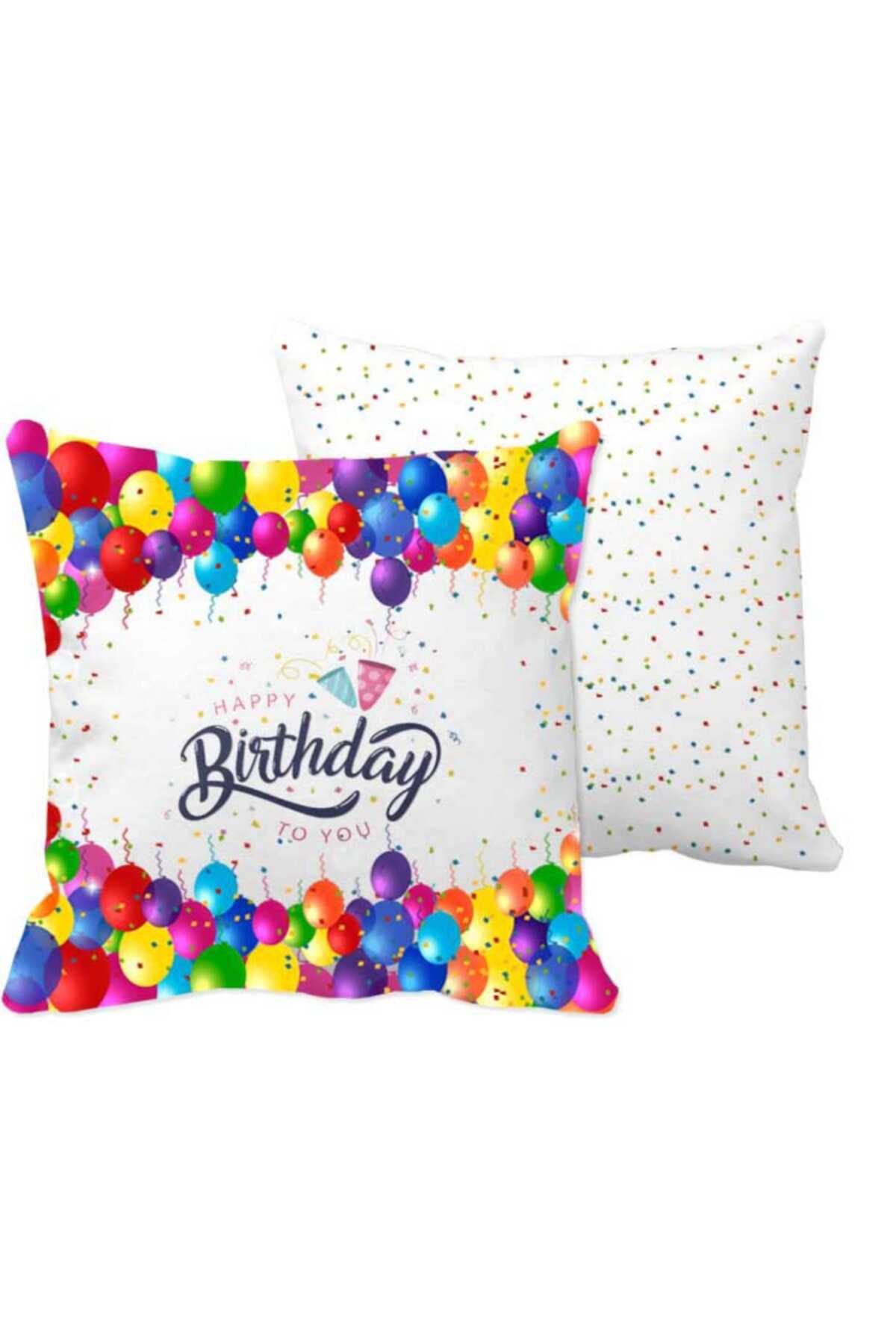 custom designed gift balloon patterned sublimation pillowcase
