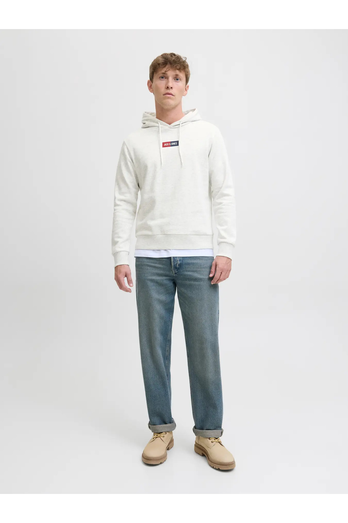 سویشرت مردانه راسته آستین بلند | جک اند جونز Jack & Jones 12278618 - تصویر 4