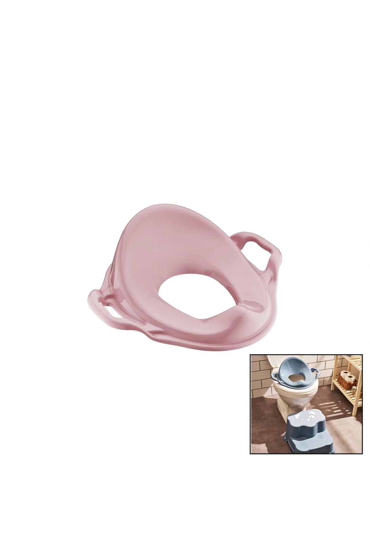 shopwave PEMBE ÇOCUK KULPLU KLOZET ADAPTÖRÜ (5047)