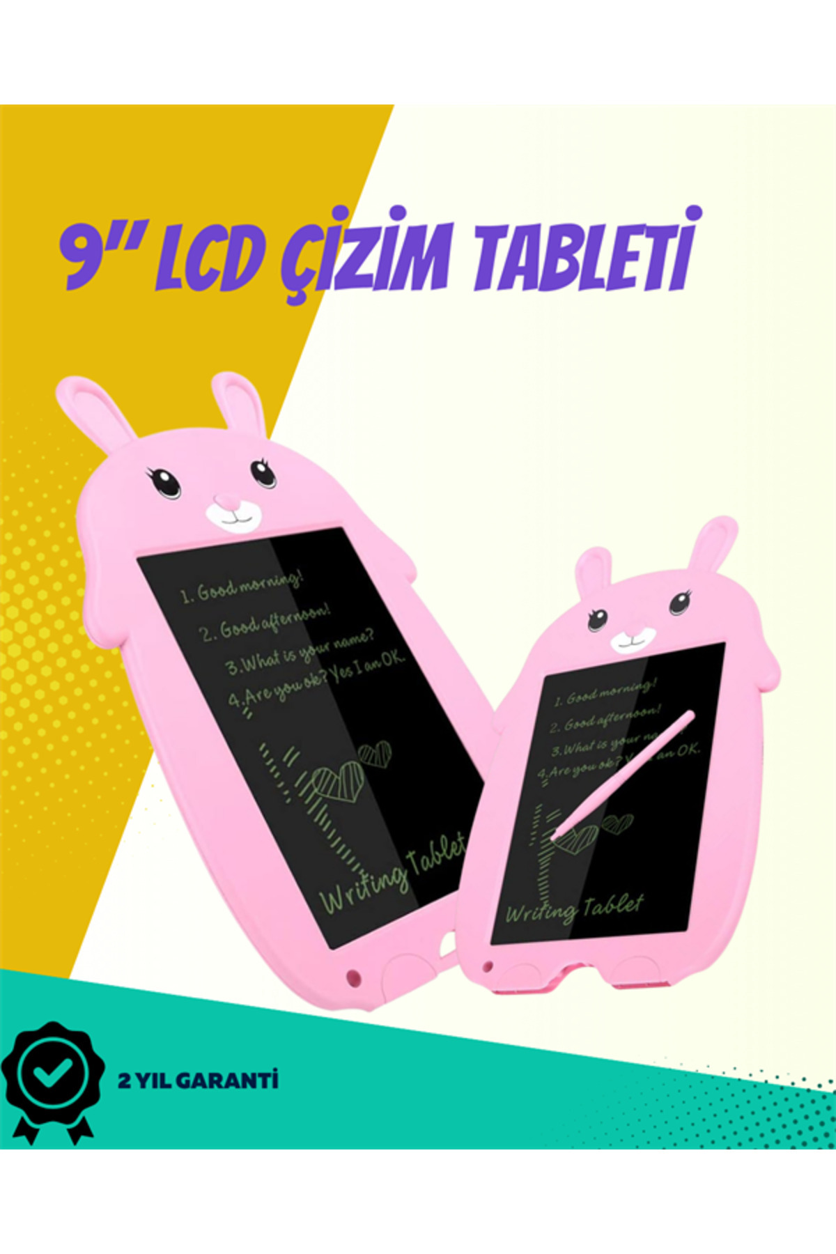 TeknoKesgin Uzun Pil Ömürlü, Kilit Fonksiyonlu Elektronik Yazı Defteri
