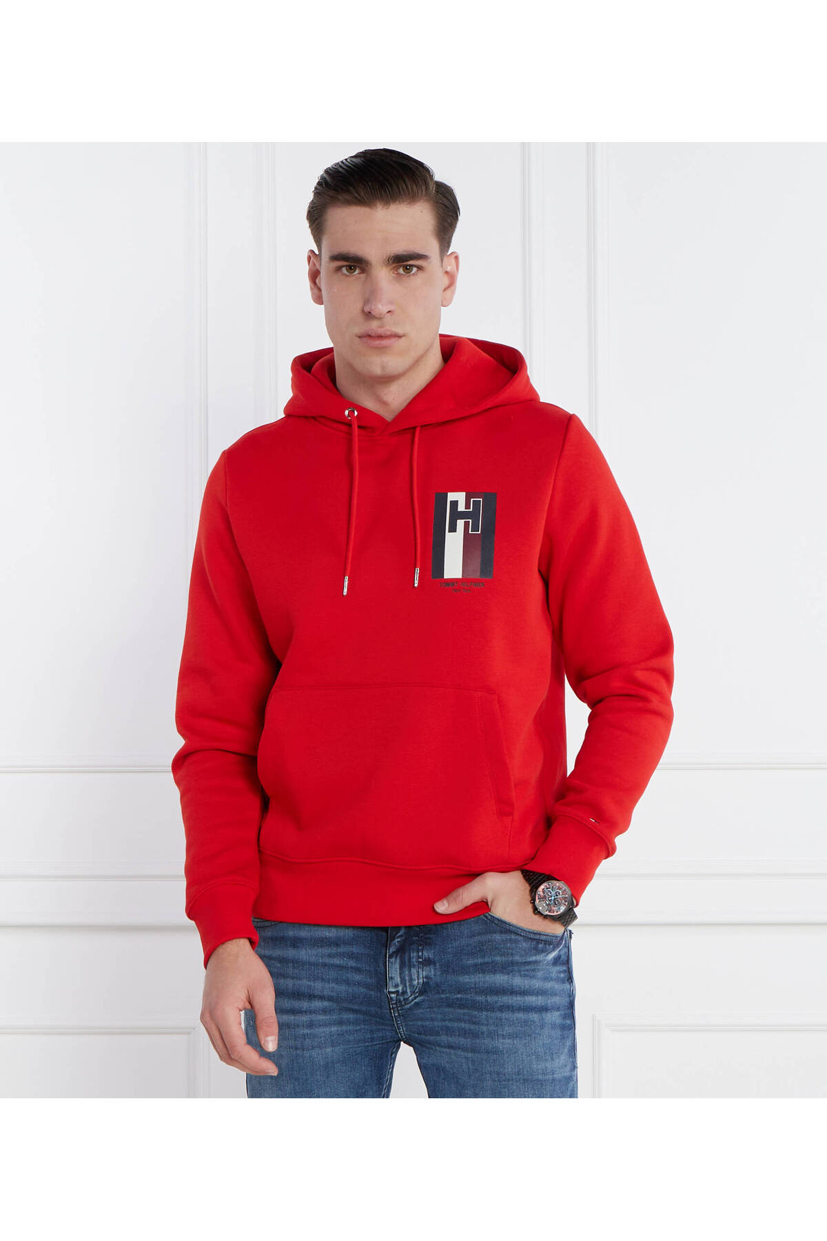 تامی هیلفیگر سویشرت معمولی فیت هودی