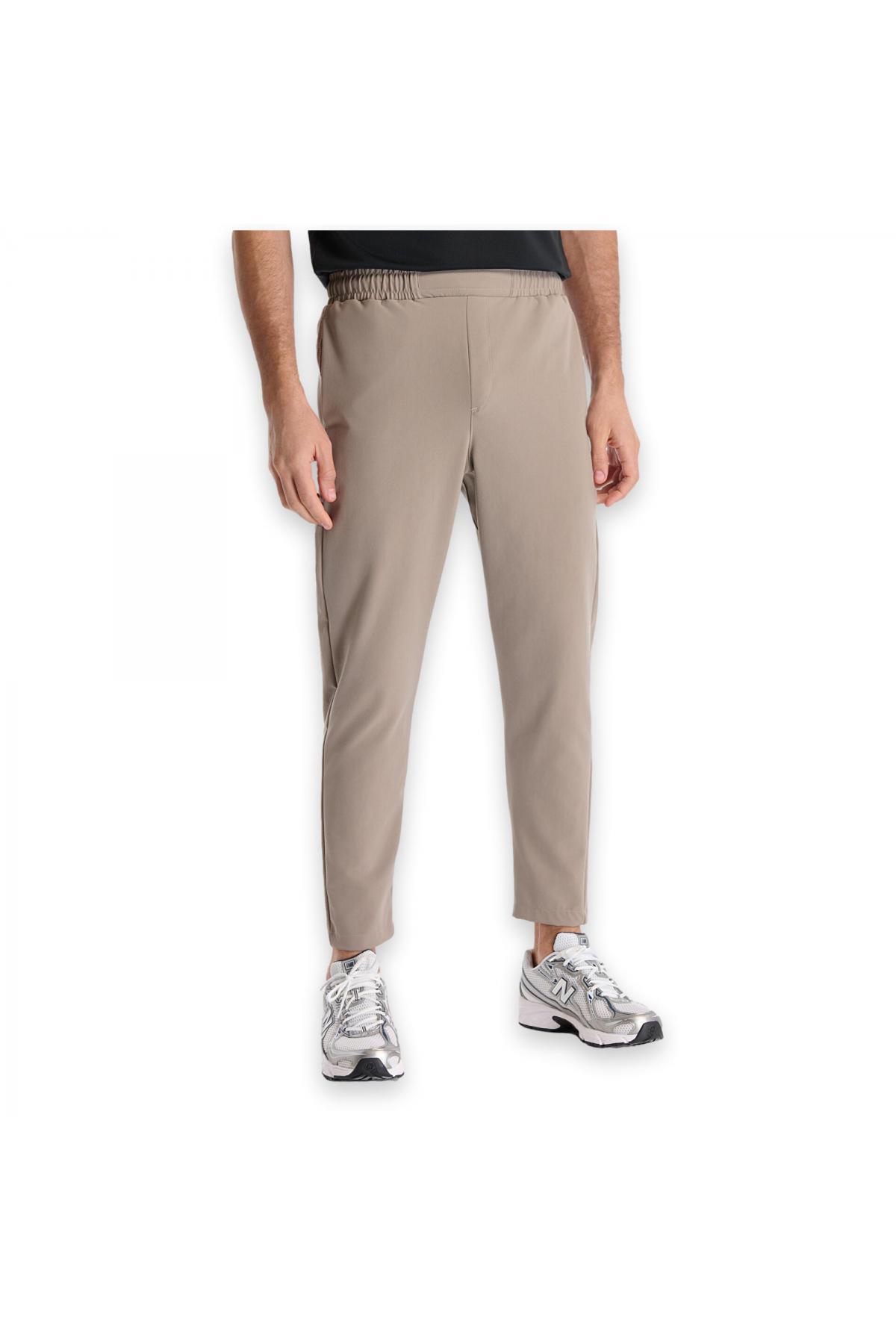 شلوار مردانه مدل Lifestyle Nb مدل Mnp3433 بژ نیو بالانس شلوار New Balance