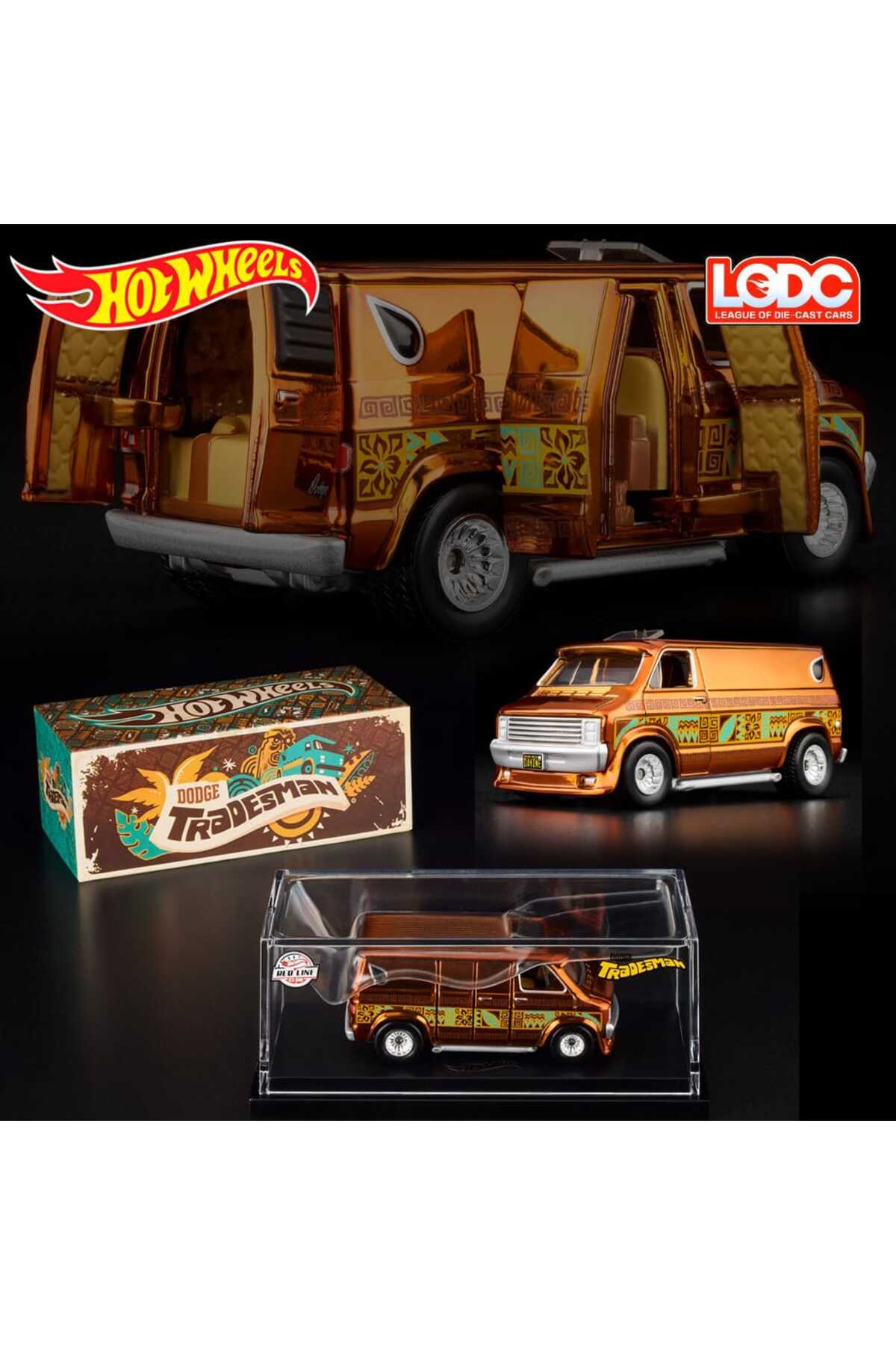 HOT WHEELS ® RLC '70s Dodge Tradesman Van - Fiyatı, Yorumları