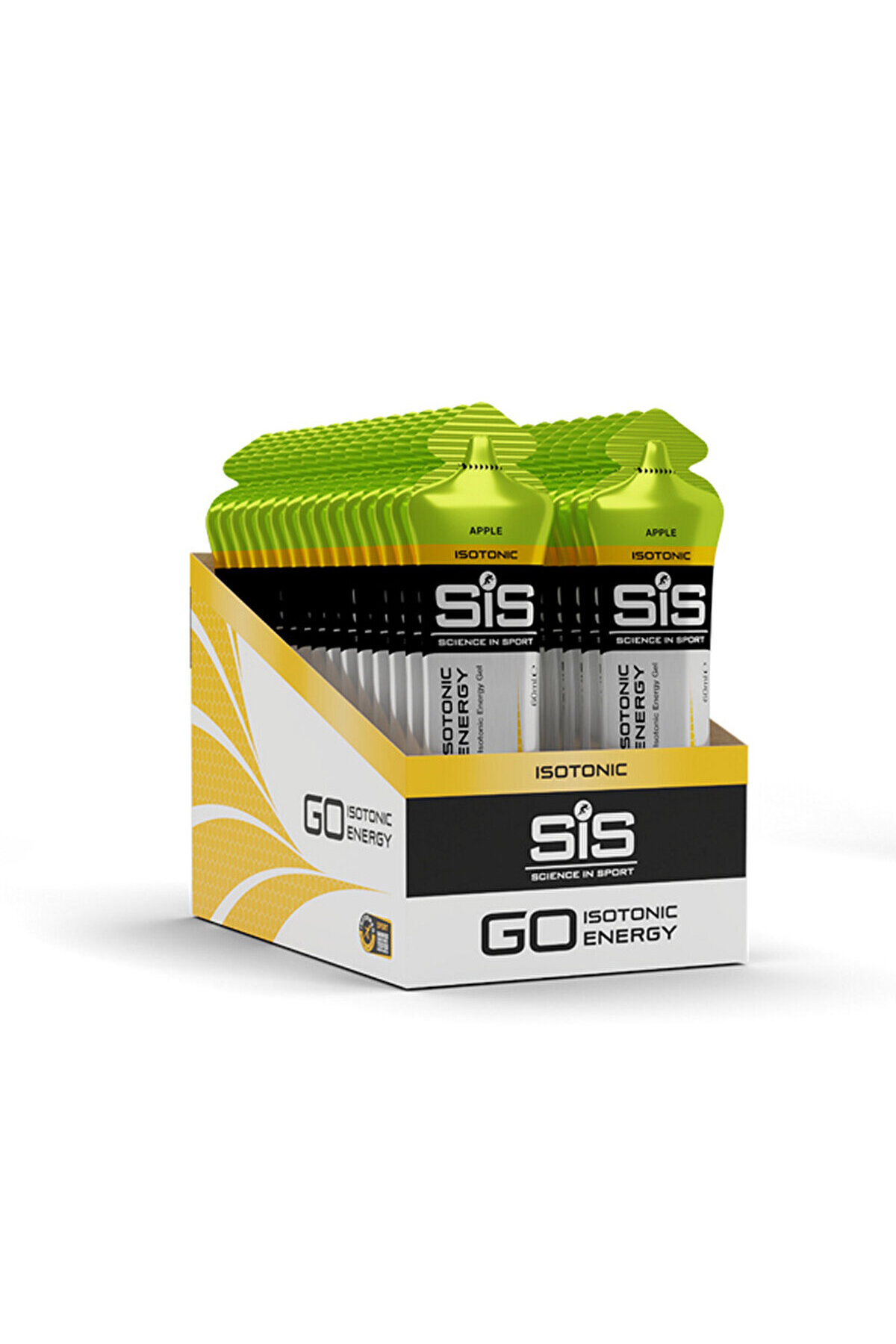 SIS GO Isotonic Energy Gel 60 mL 30 Adet - Elma
