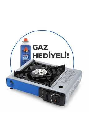 Onetick Fischer Tekli Portatif Çantalı Kamp Ocağı Stop Emniyetli