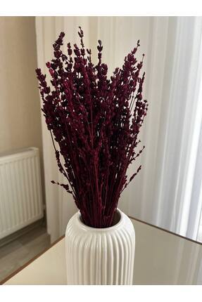 Vesile Atölye Kuru Çiçek Şoklanmış Doğal Mürdüm Lavanta Demeti