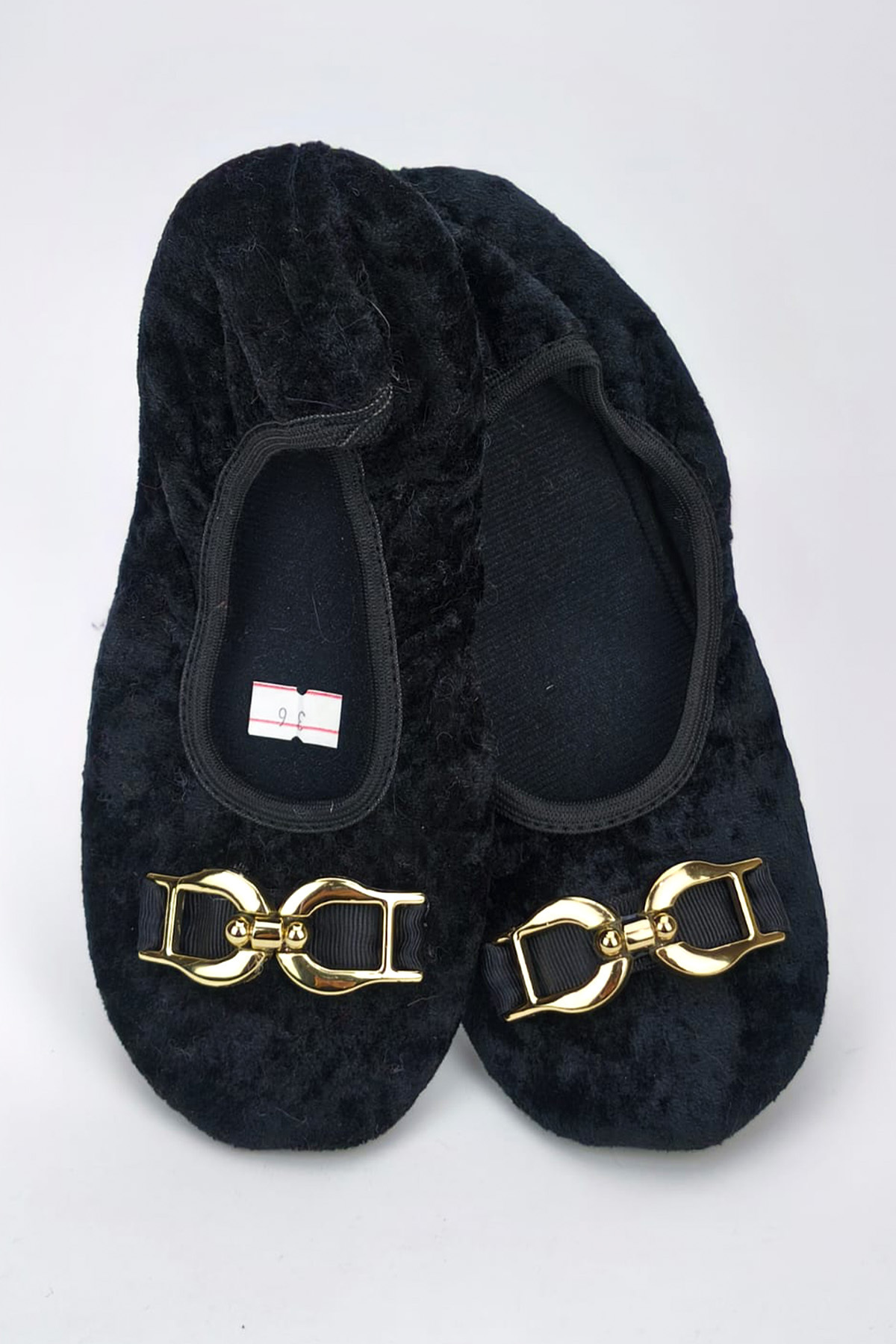 CEYDA SHOES Süslü Kadife Ev,hac,Umre Babeti,Çeyiz,Hediye, Günlük ,Tüylü Babet, Panduf, Patik, Gösteri Pisi Pisi görsel 6