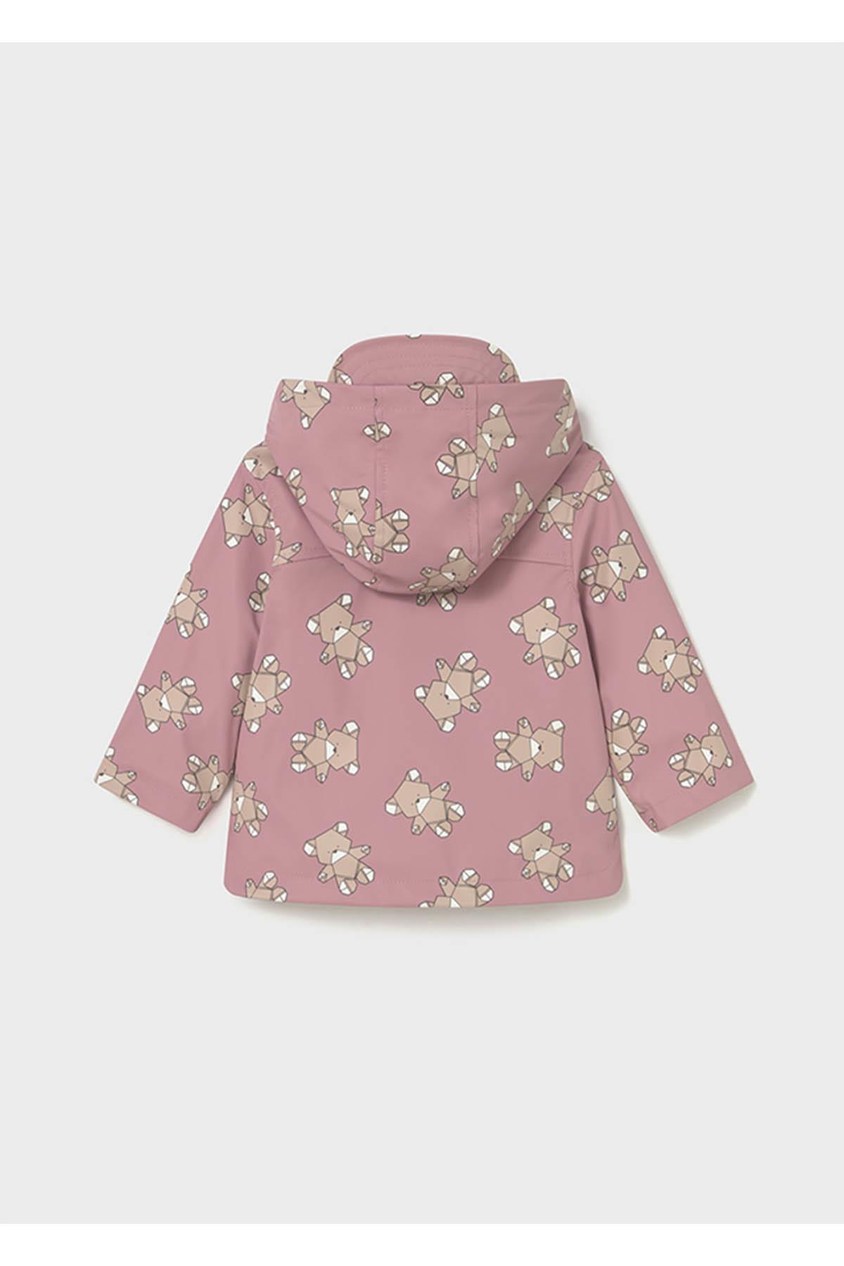 Mayoral Kışlık Kız Bebek Ceket Yağmurluk - Pembe fotoğrafı 4 (önizleme)