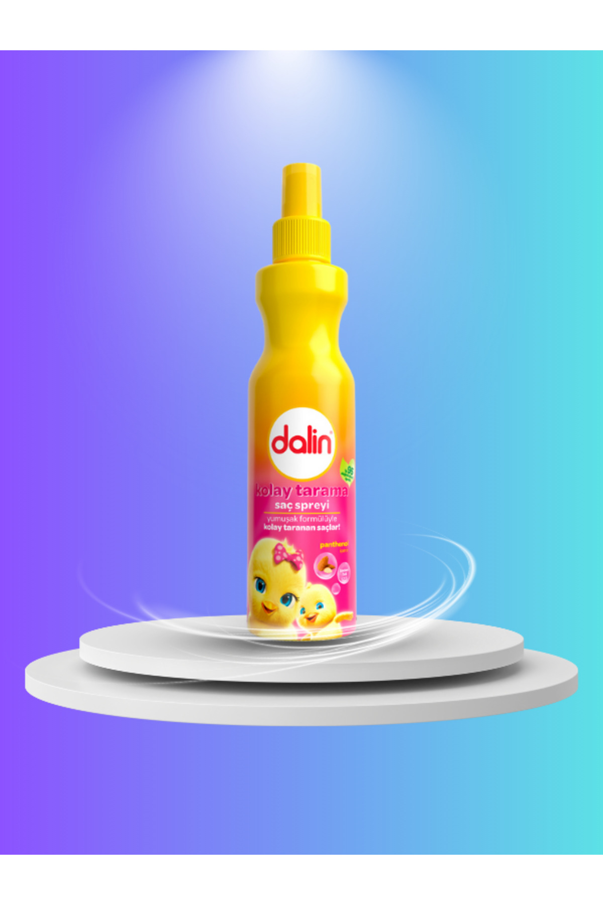 Dalin Bebek Yağı + Kolay Tarama Saç Spreyi+ Kolonya + Pişik Önleyici Krem + Islak Havlu Hediyeli fotoğrafı 5 (önizleme)