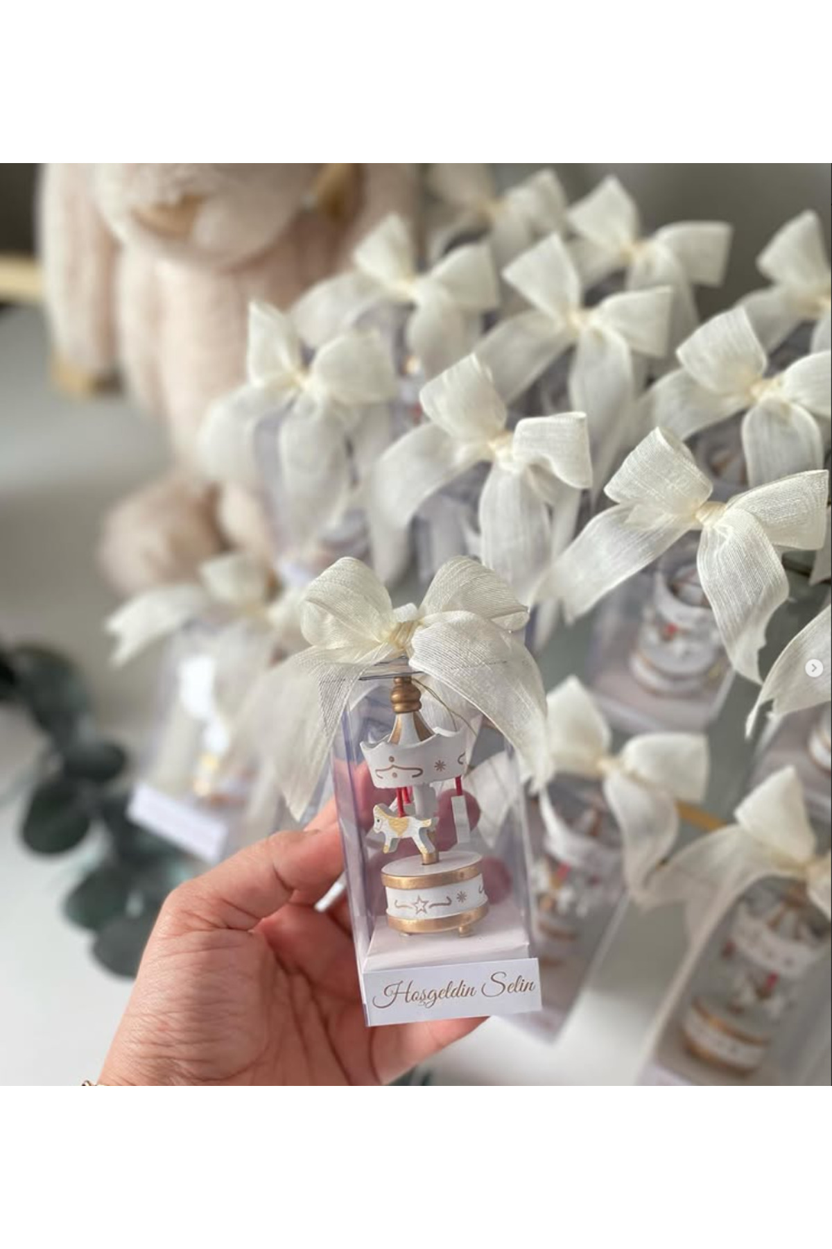 3DLuxeDekor Hediyelik Atlı Karınca 10 ADET Doğum Hediyeliği, Mevlüd Hediyeliği, Doğum Günü Hediyeliği fotoğrafı 2 (önizleme)