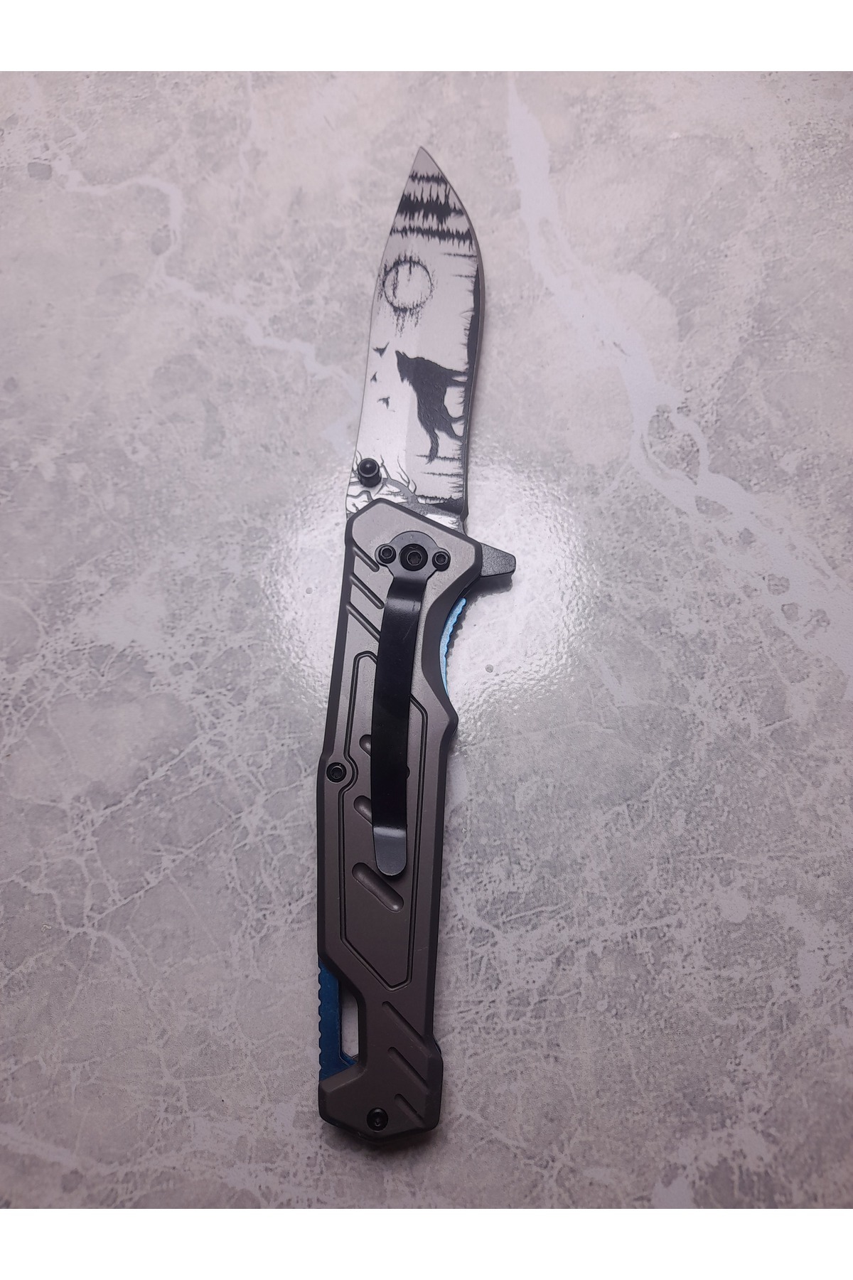 Browning Kurt desenli kamp çakısı haps bugs