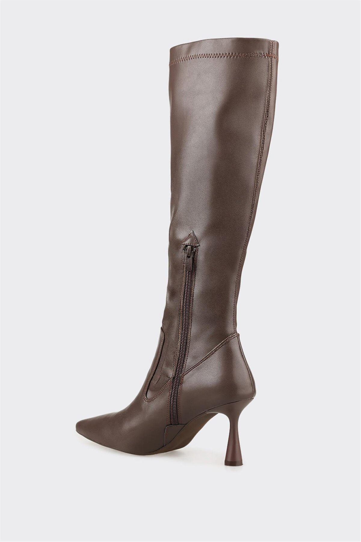 Elle Shoes Kahve Kadın Günlük Çizme görsel 3